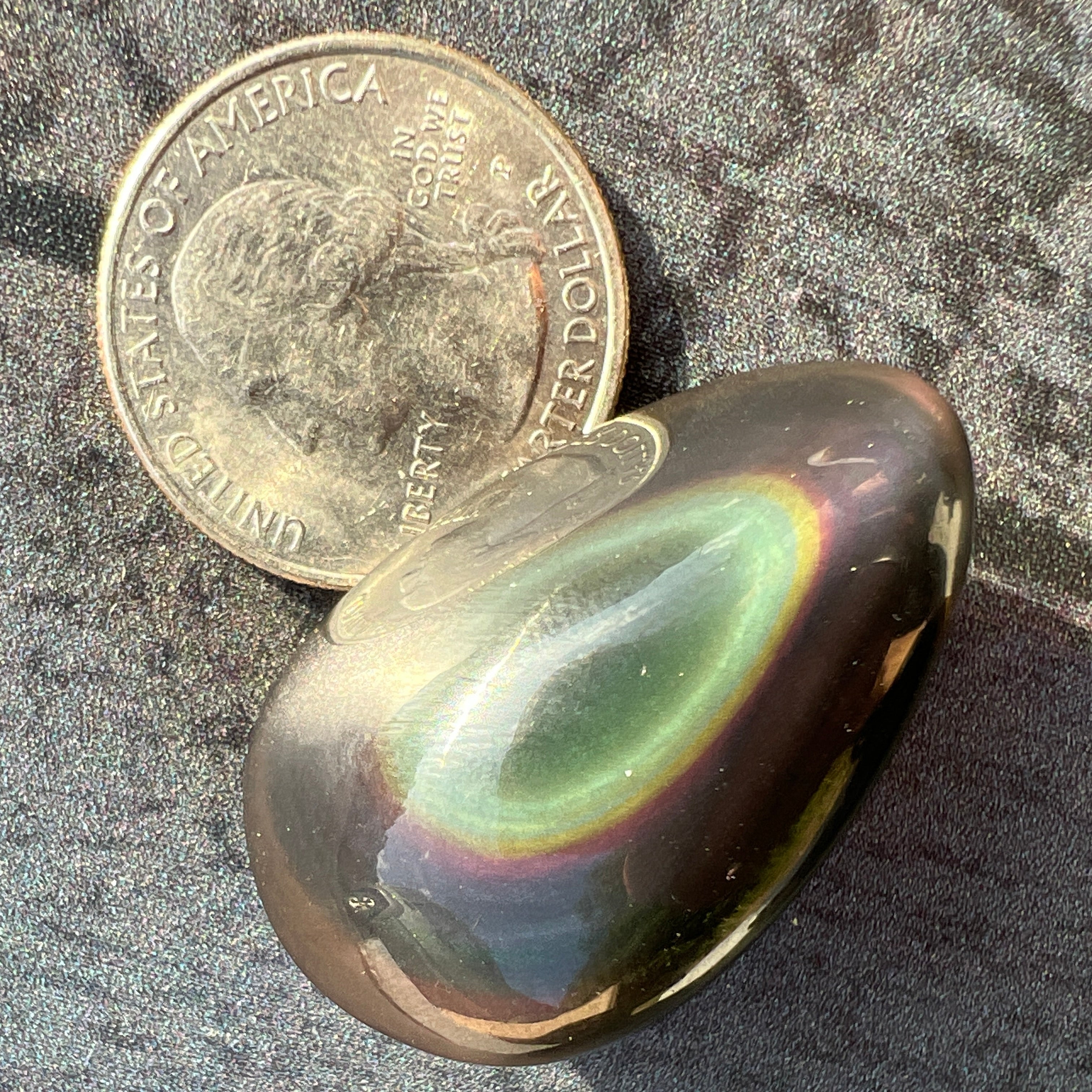 Rainbow Obsidian Talisman  -  091