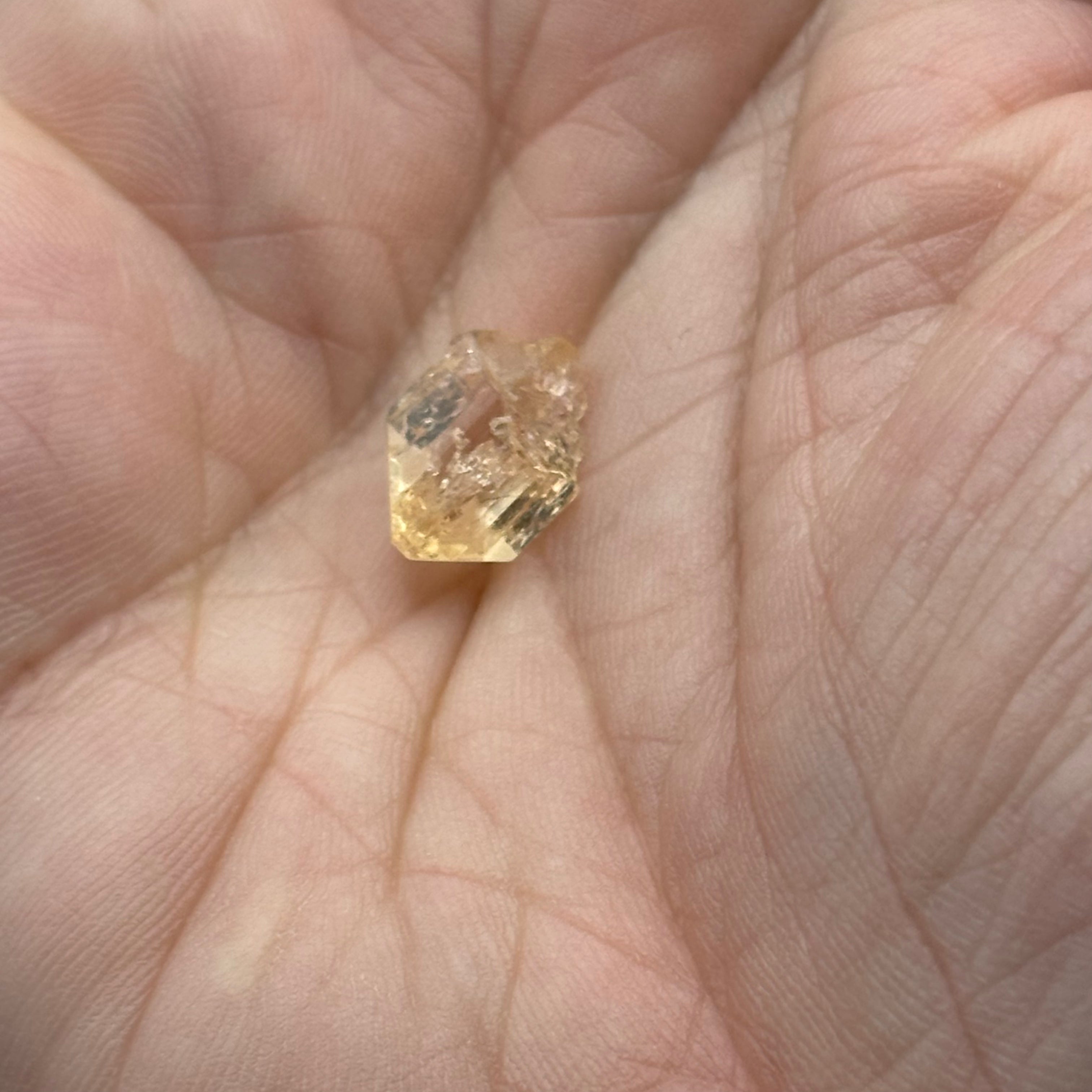 Imperial Topaz Natural Full Terminated Crystal - 258