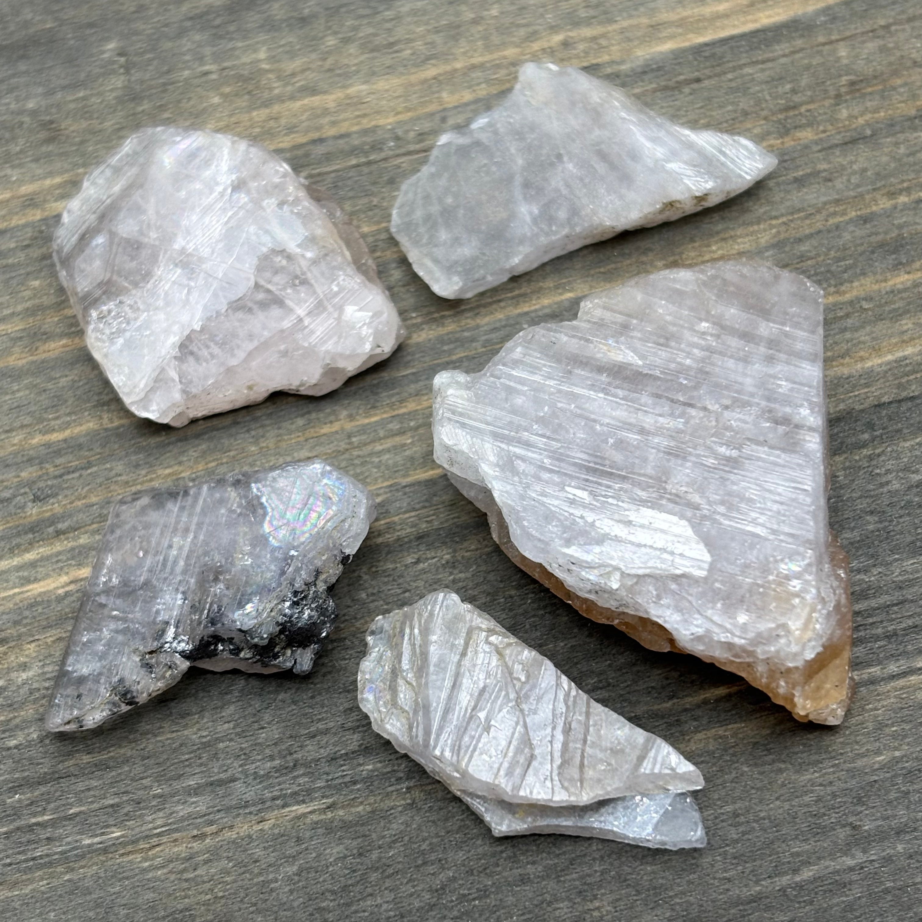 Fluorescent Mangano Axinite, Kit of 5