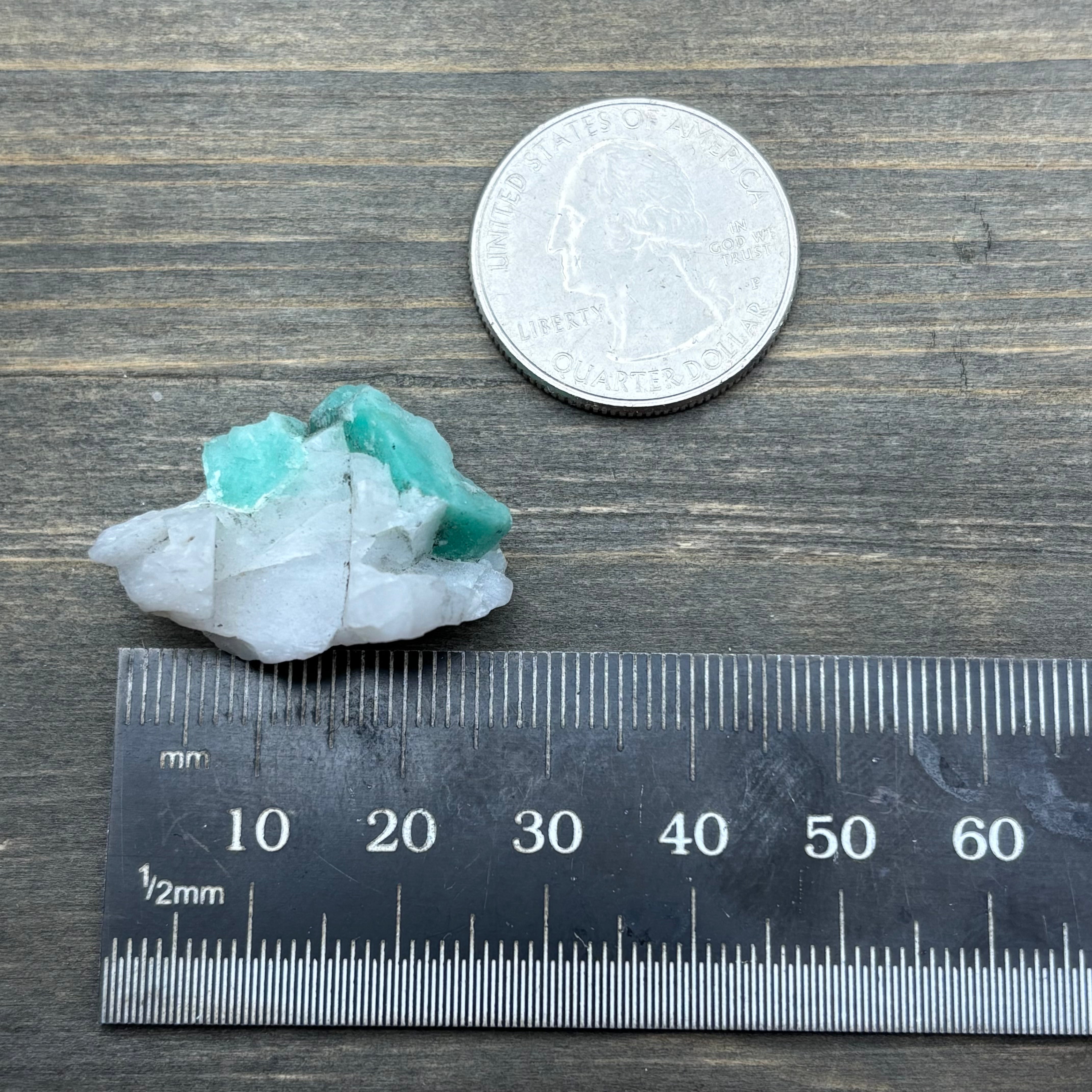 Emerald from Chivor, Colombia - 101