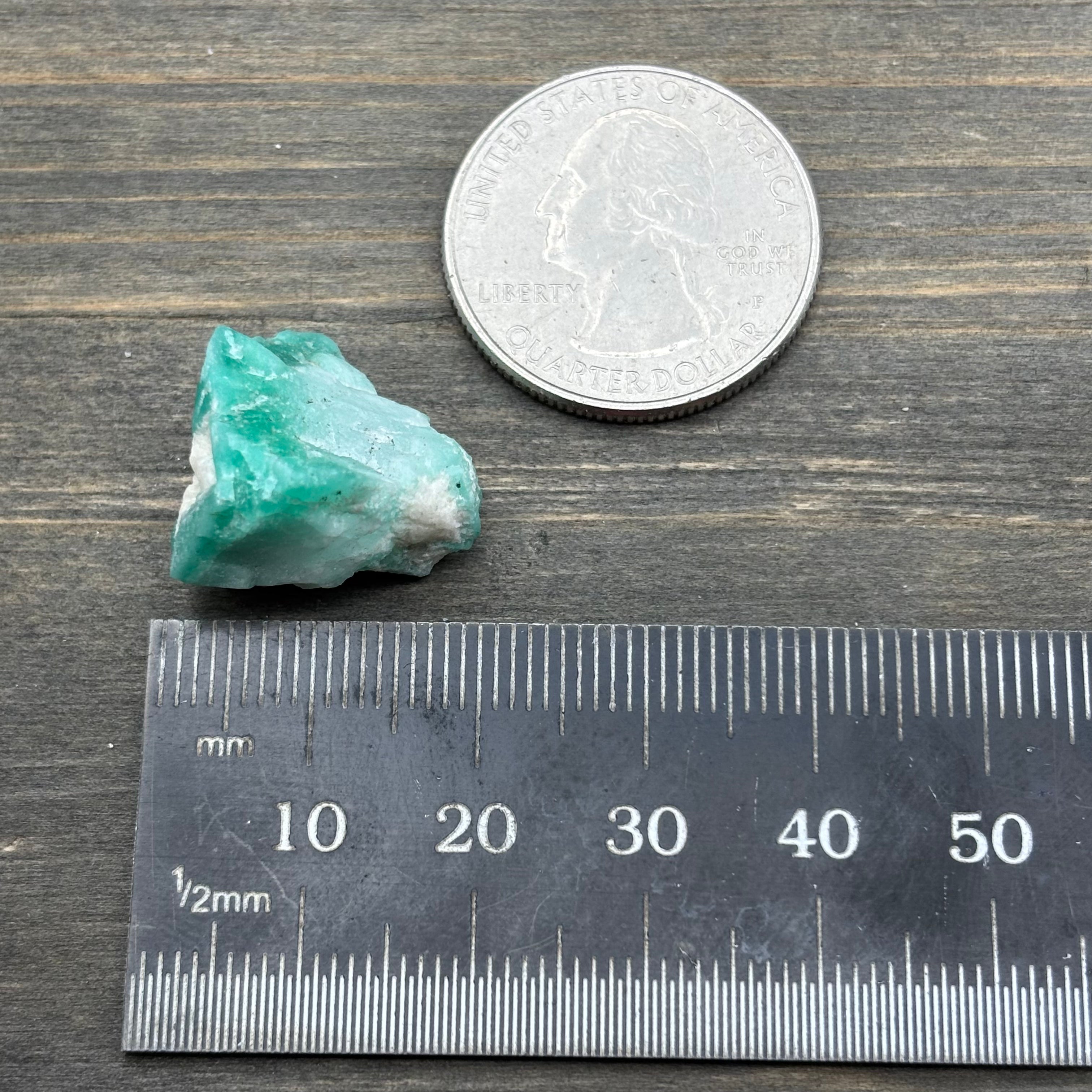 Emerald from Chivor, Colombia - 117