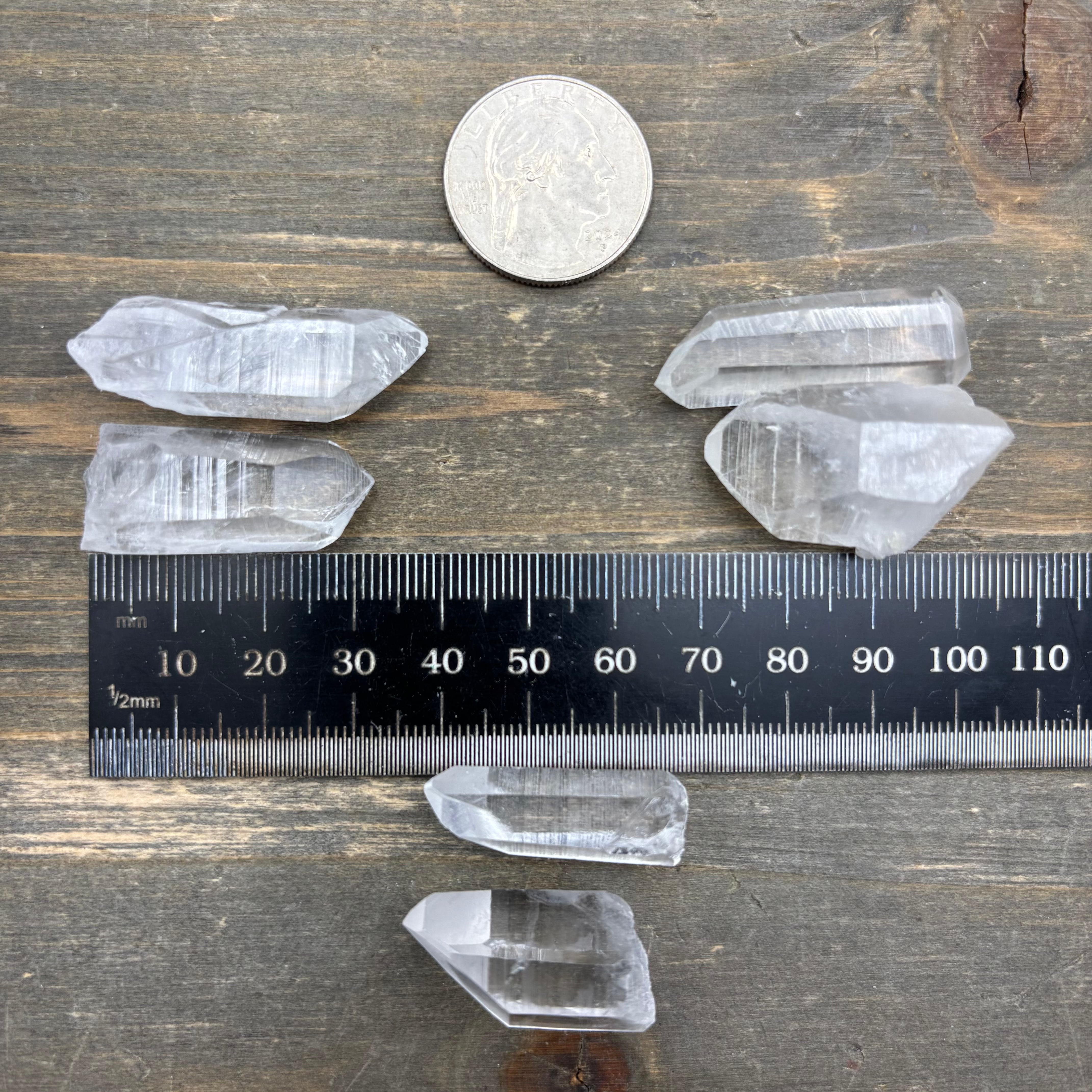 Quartz Crystal Points, Arkansas, Kit of 2