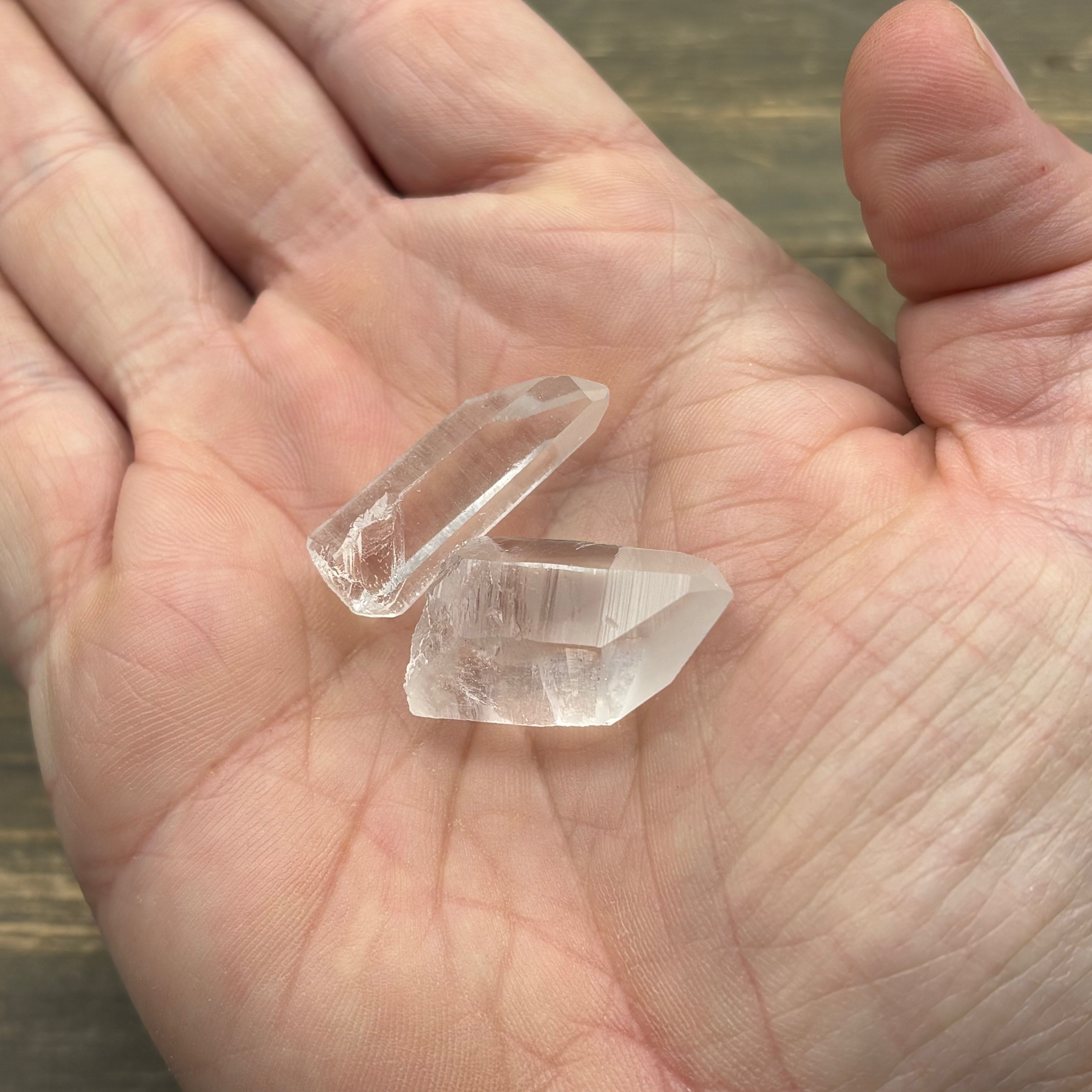 Quartz Crystal Points, Arkansas, Kit of 2
