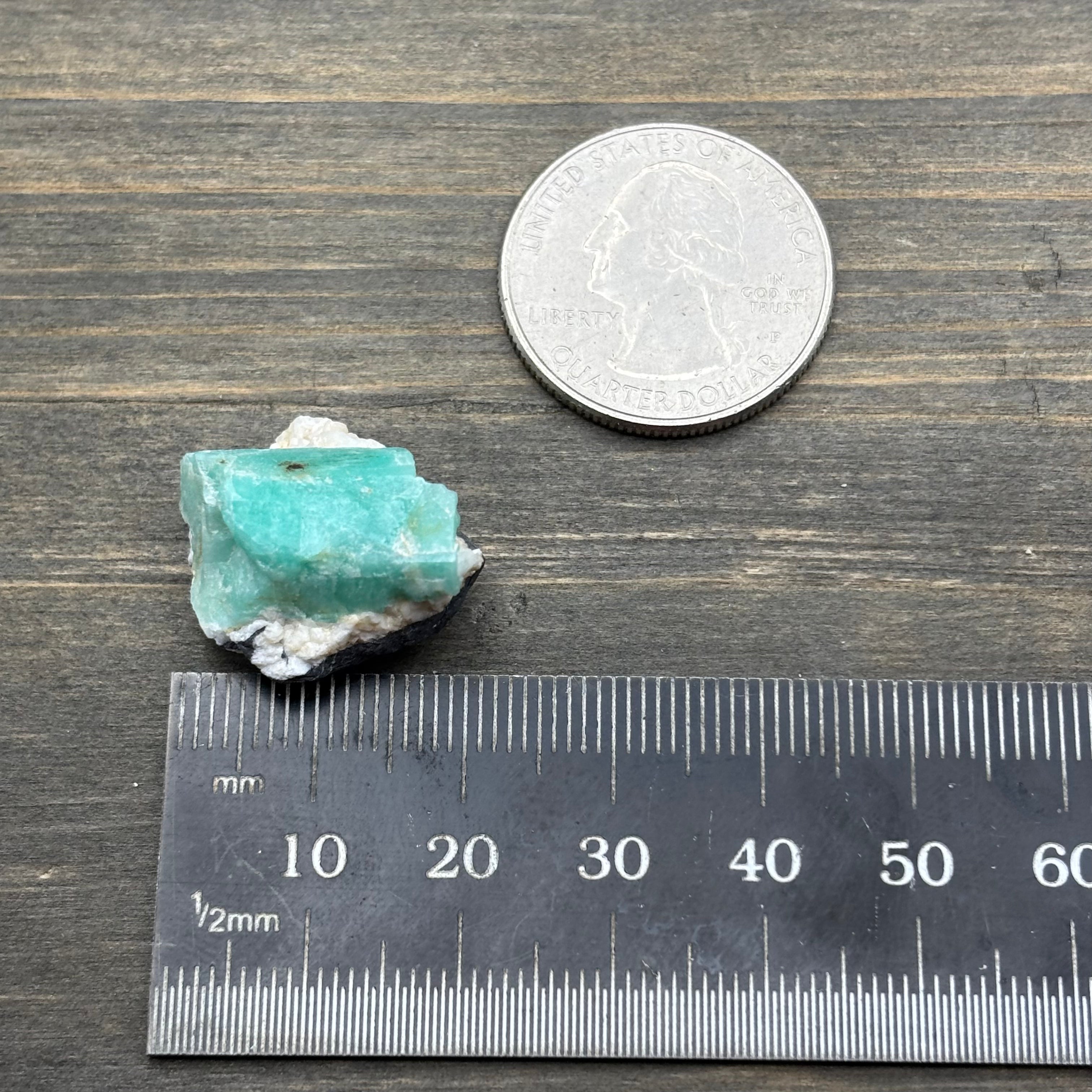 Emerald from Chivor, Colombia - 120