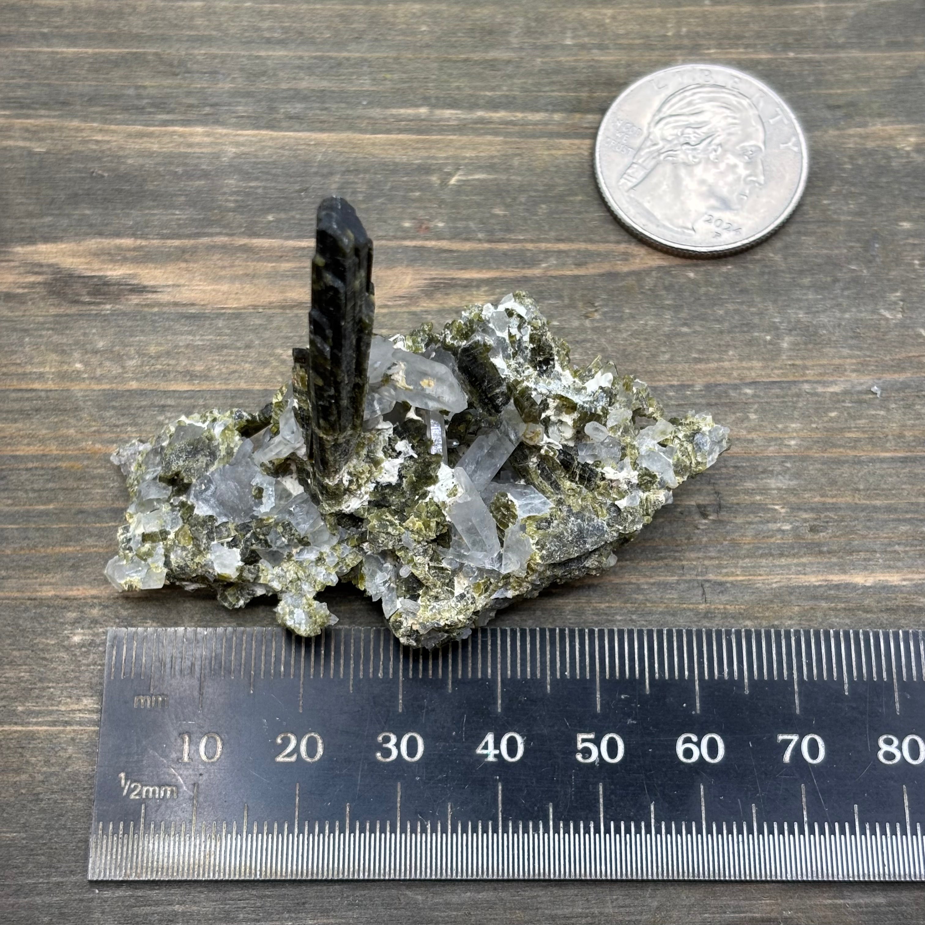 Epidote and Quartz - 158