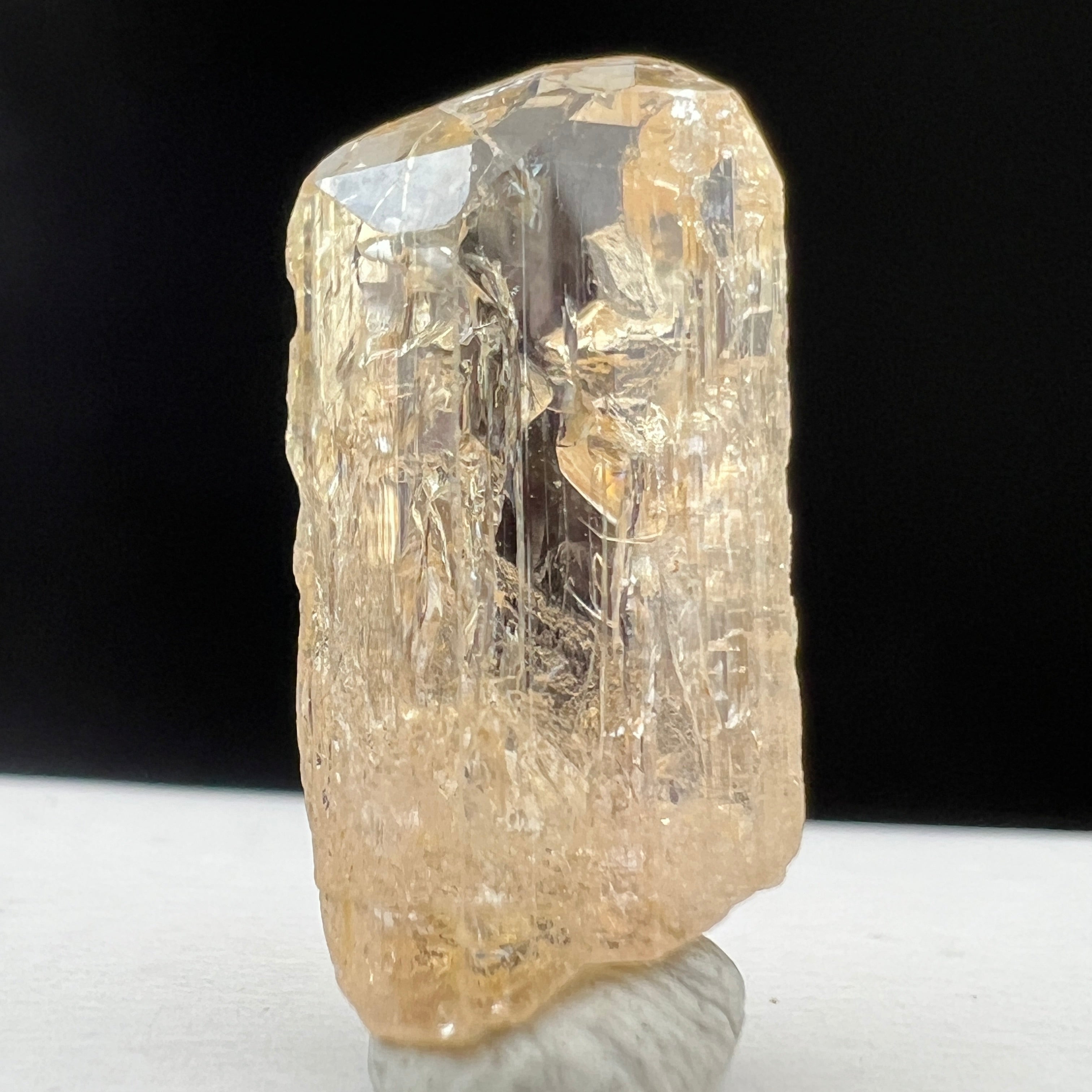 Imperial Topaz Natural Full Terminated Crystal - 011