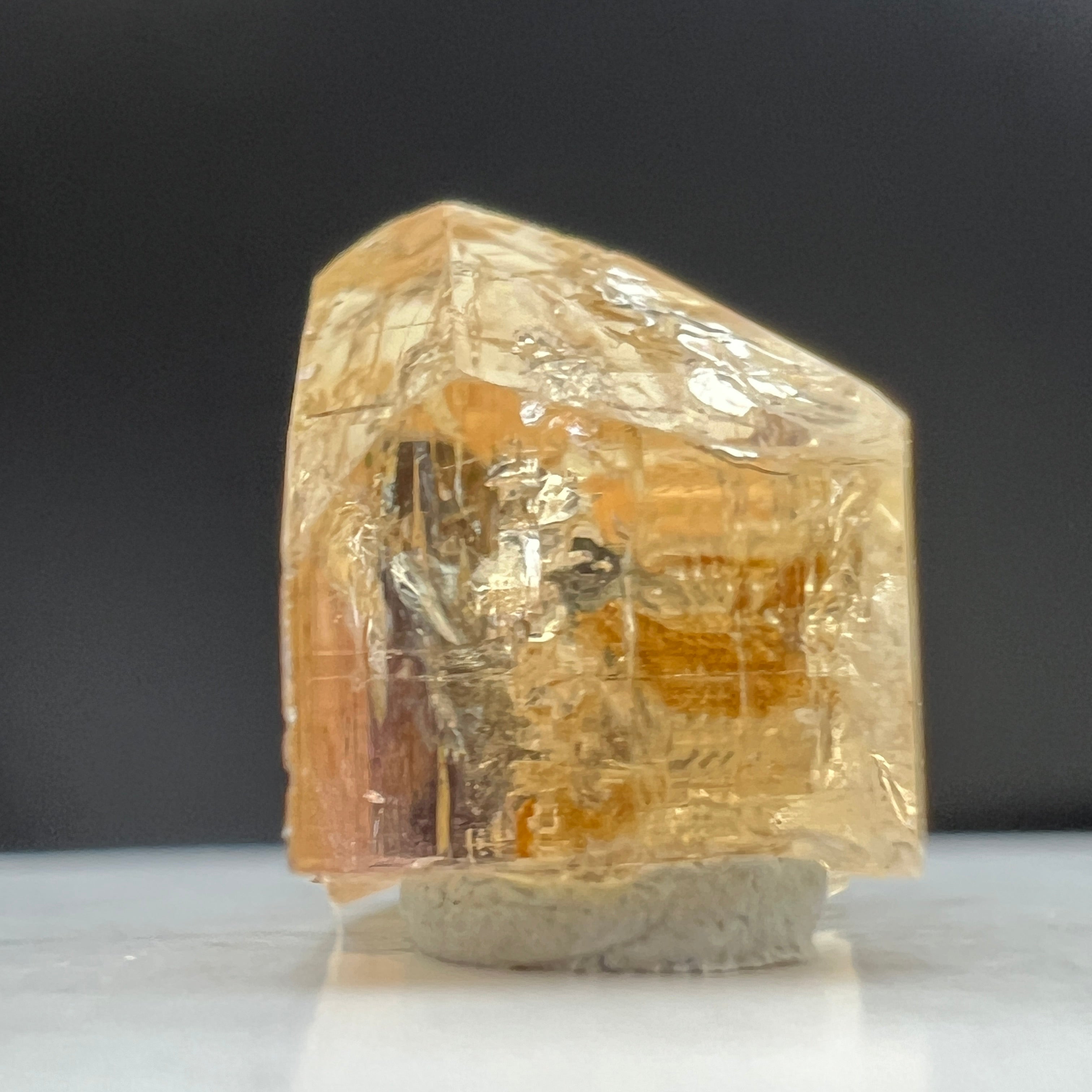 Imperial Topaz Natural Full Terminated Crystal - 024
