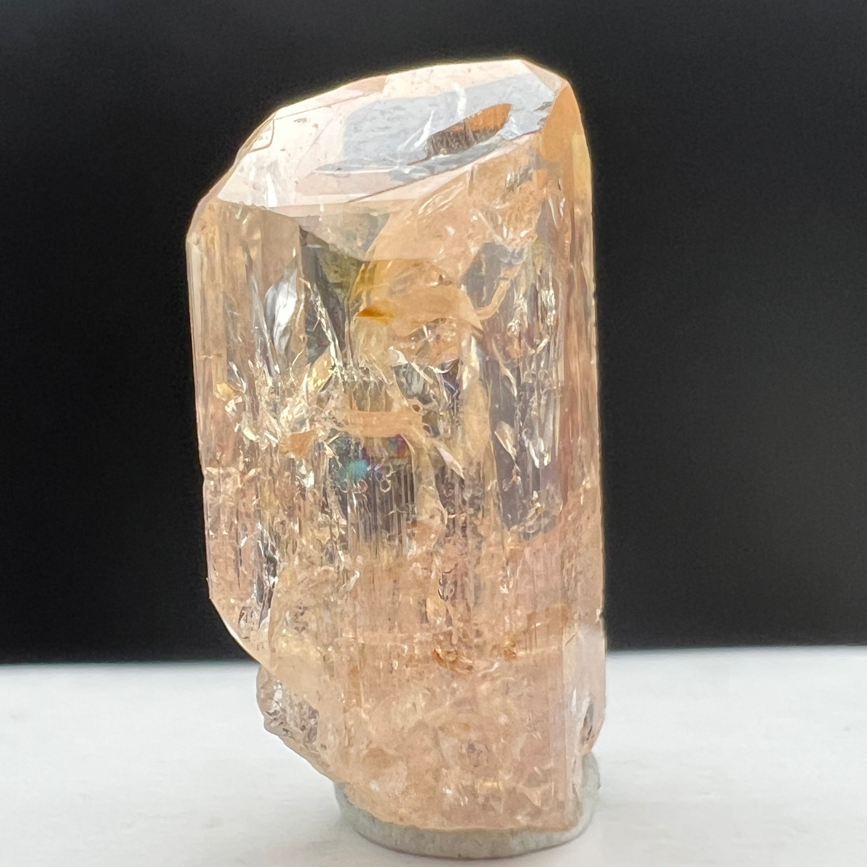 Imperial Topaz Natural Full Terminated Crystal - 035