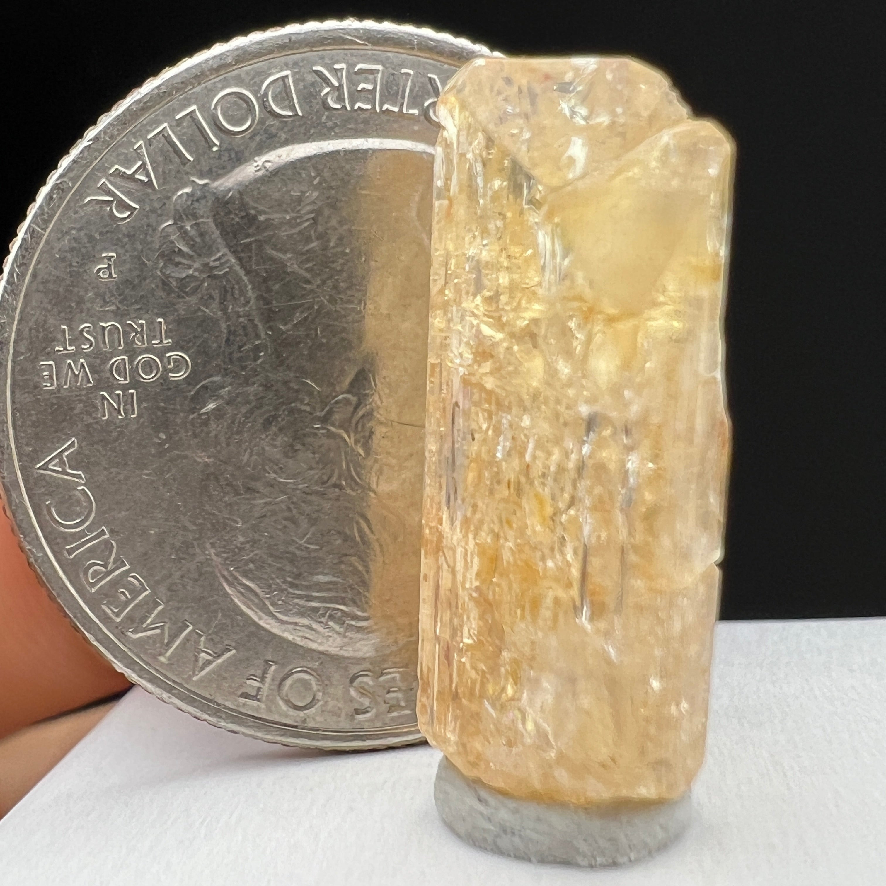 Imperial Topaz Natural Full Terminated Crystal - 038