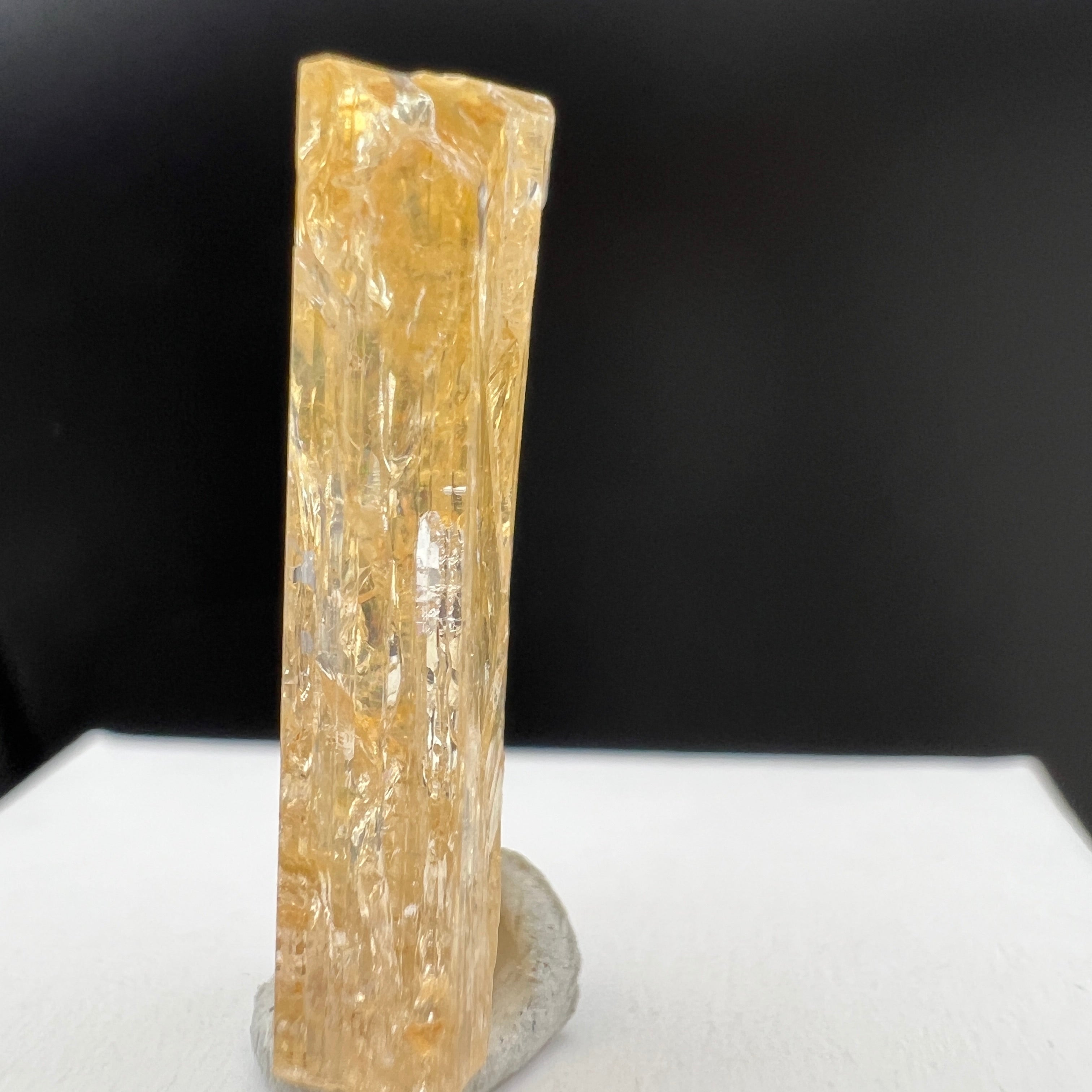 Imperial Topaz Natural Full Terminated Crystal - 042