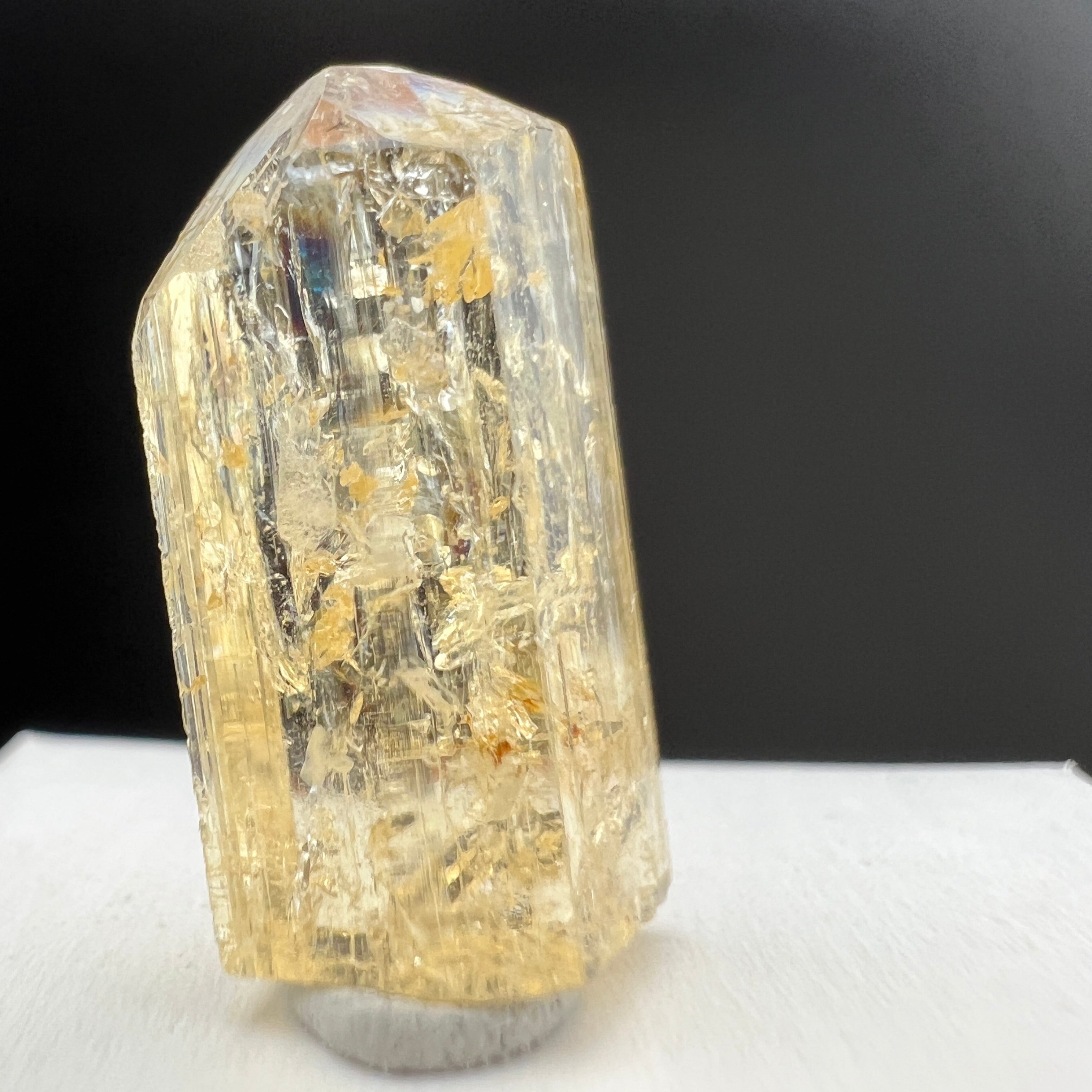 Imperial Topaz Natural Full Terminated Crystal - 049
