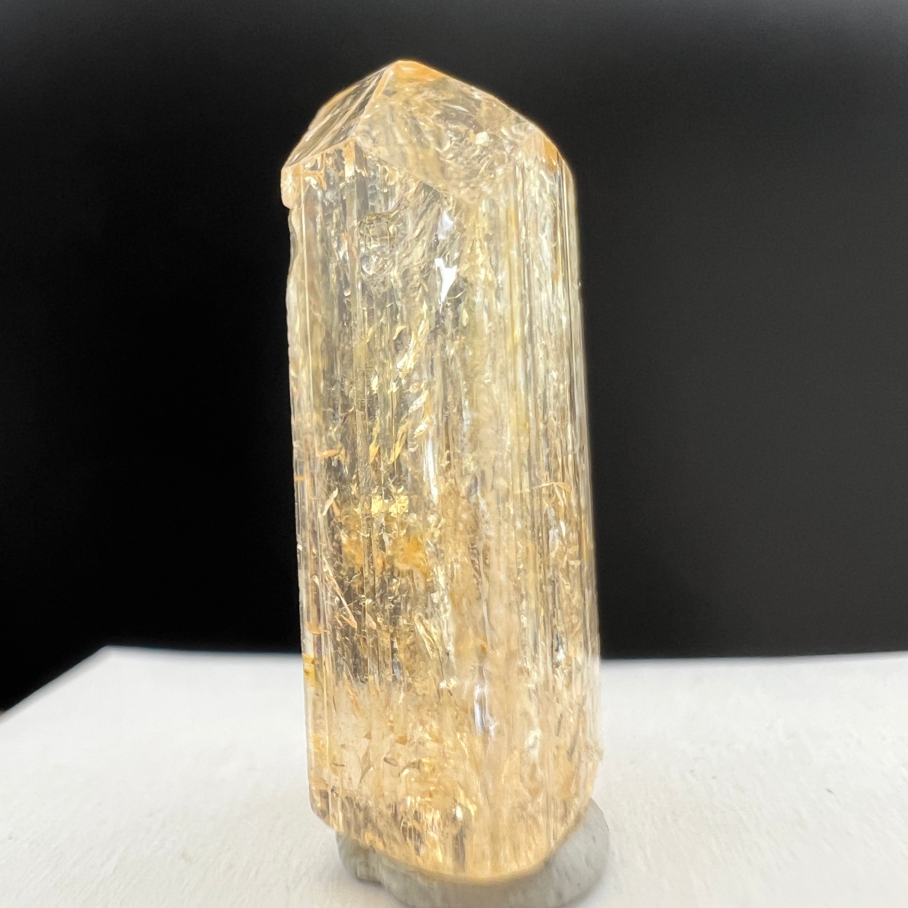 Imperial Topaz Natural Full Terminated Crystal - 050