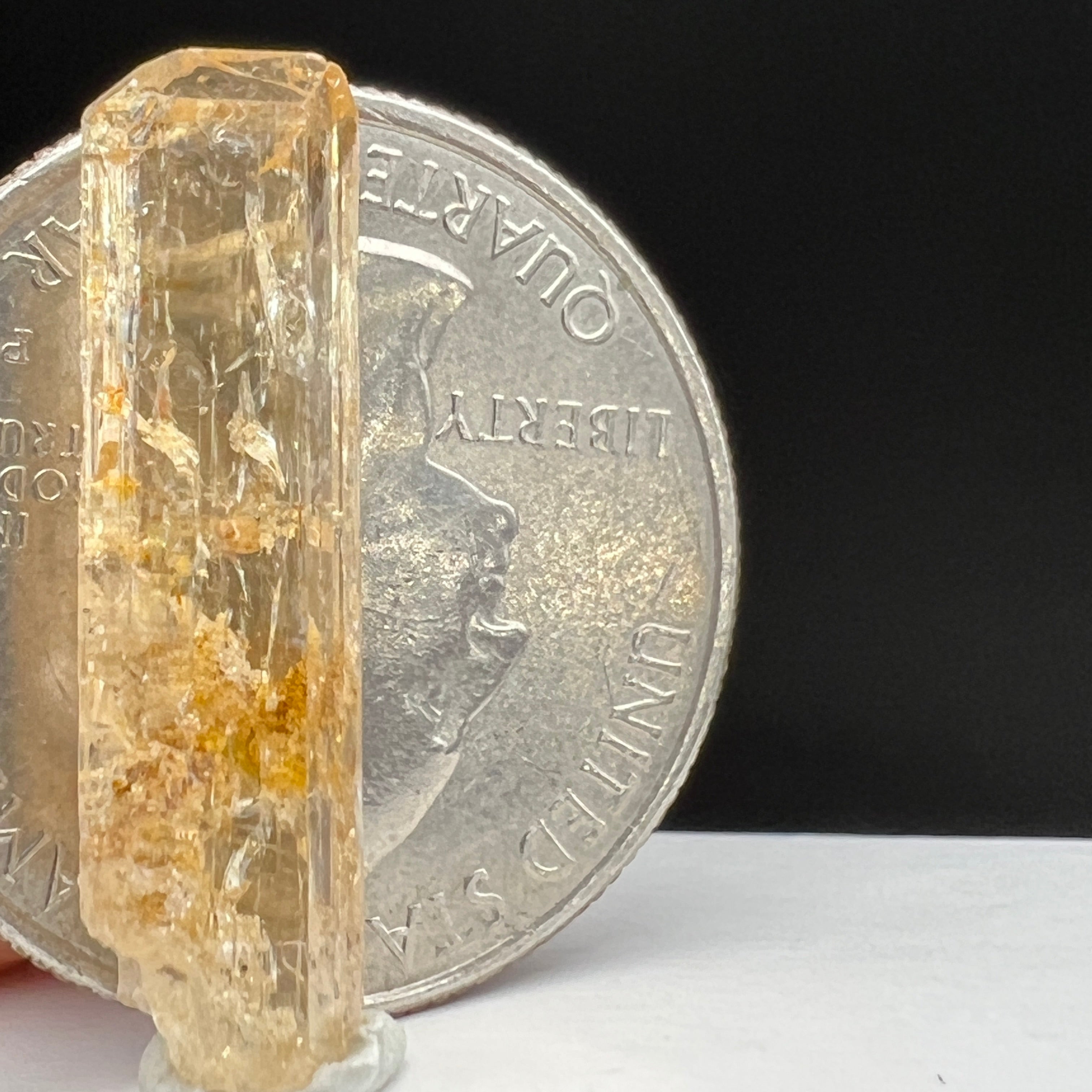 Imperial Topaz Natural Full Terminated Crystal - 057