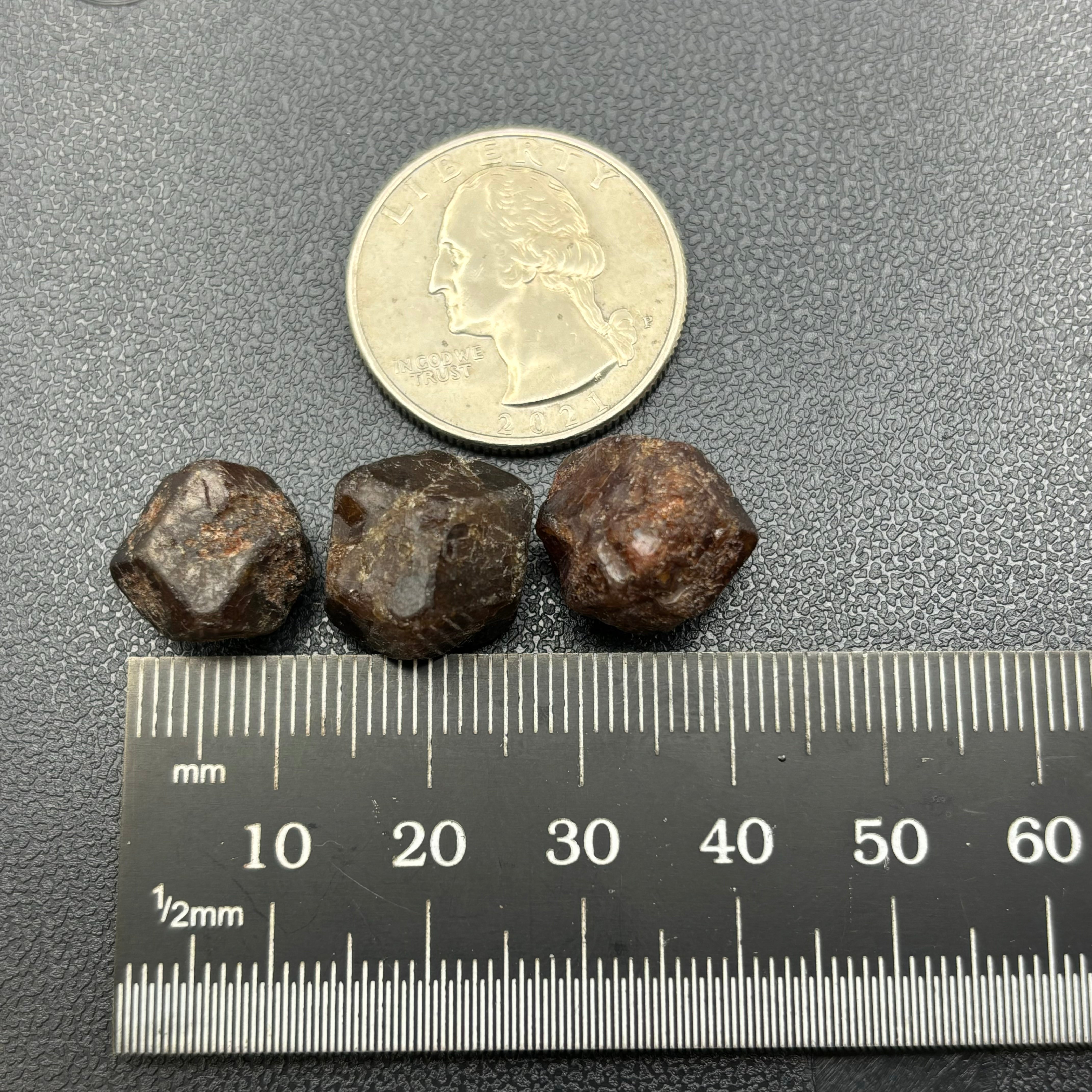 Garnet, Mali, Kit of 3, Grade B - 010