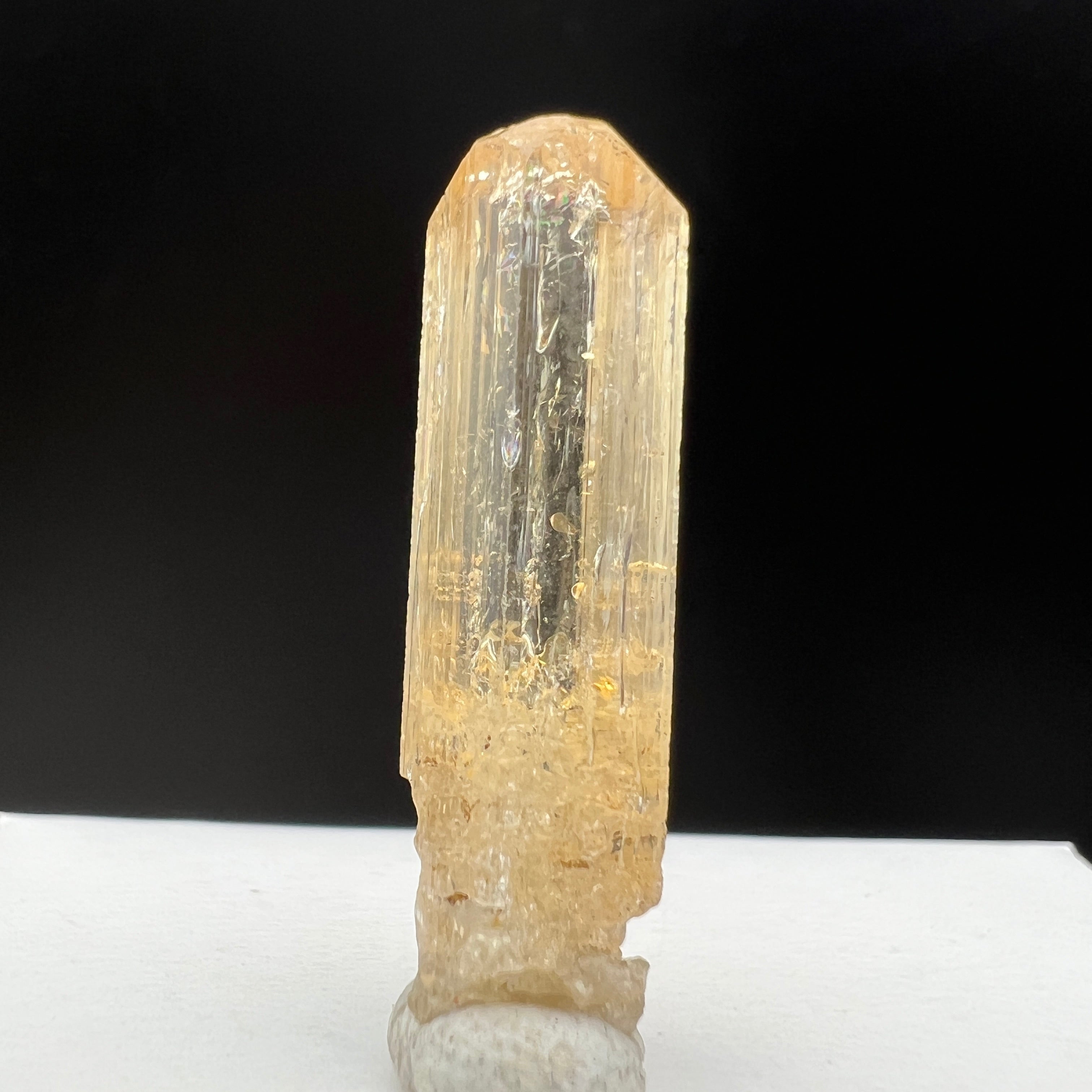 Imperial Topaz Natural Full Terminated Crystal - 064