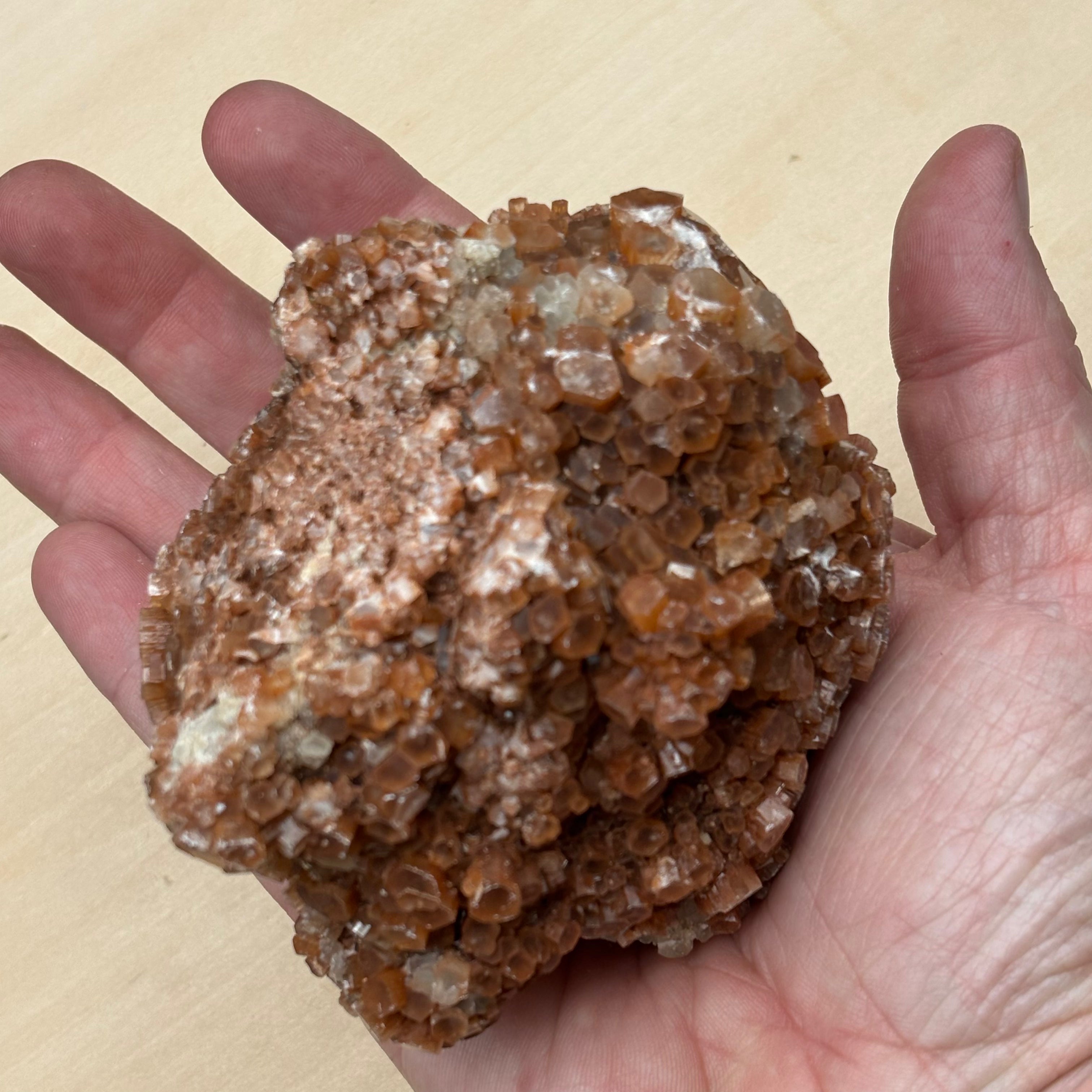 Aragonite Star Cluster