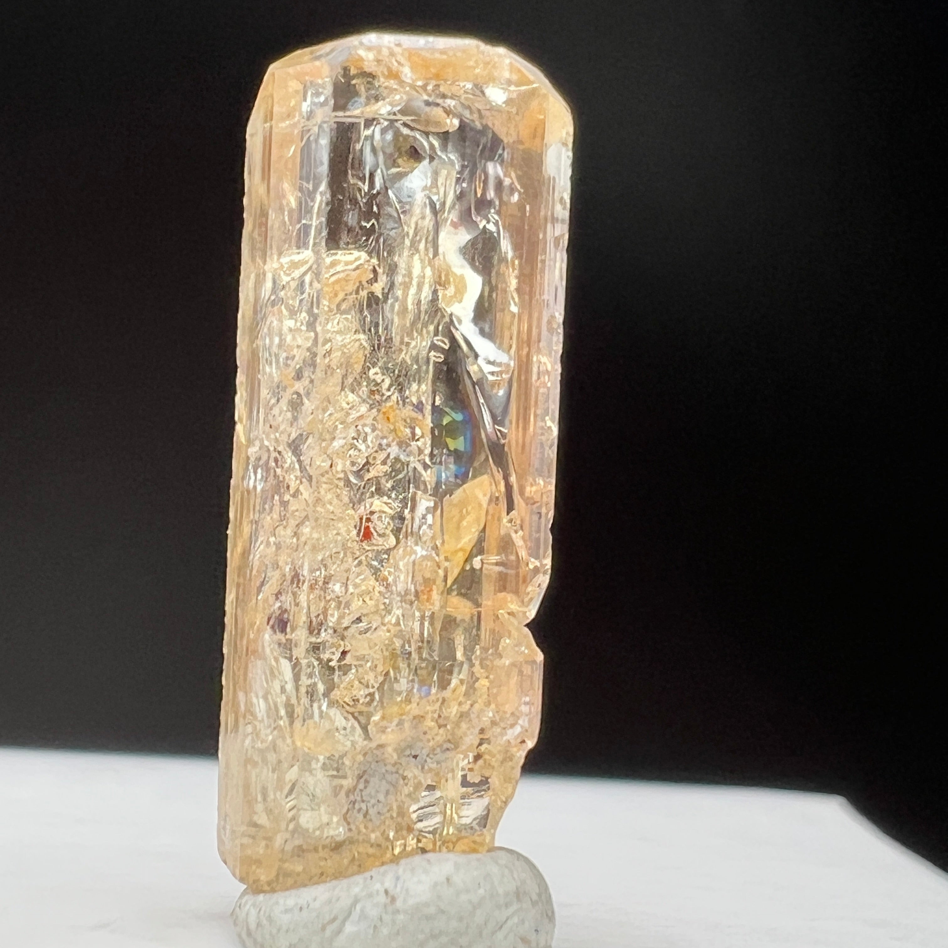 Imperial Topaz Natural Full Terminated Crystal - 069