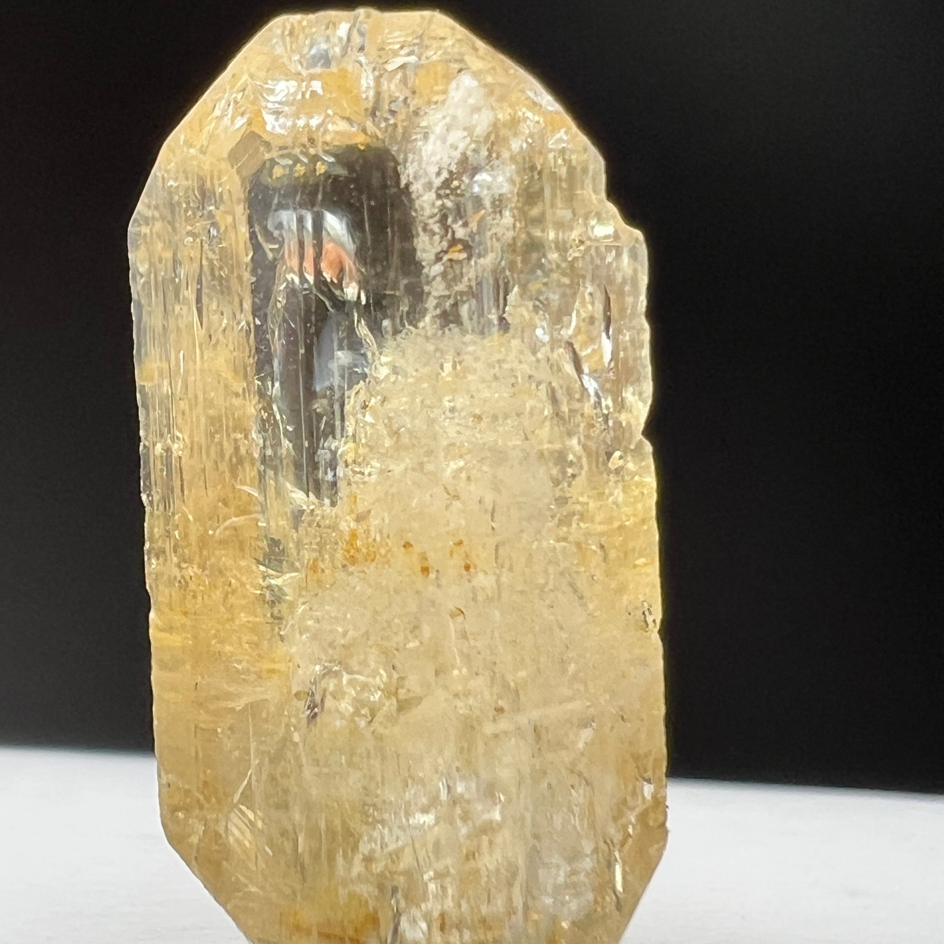 Imperial Topaz Natural Full Terminated Crystal - 073