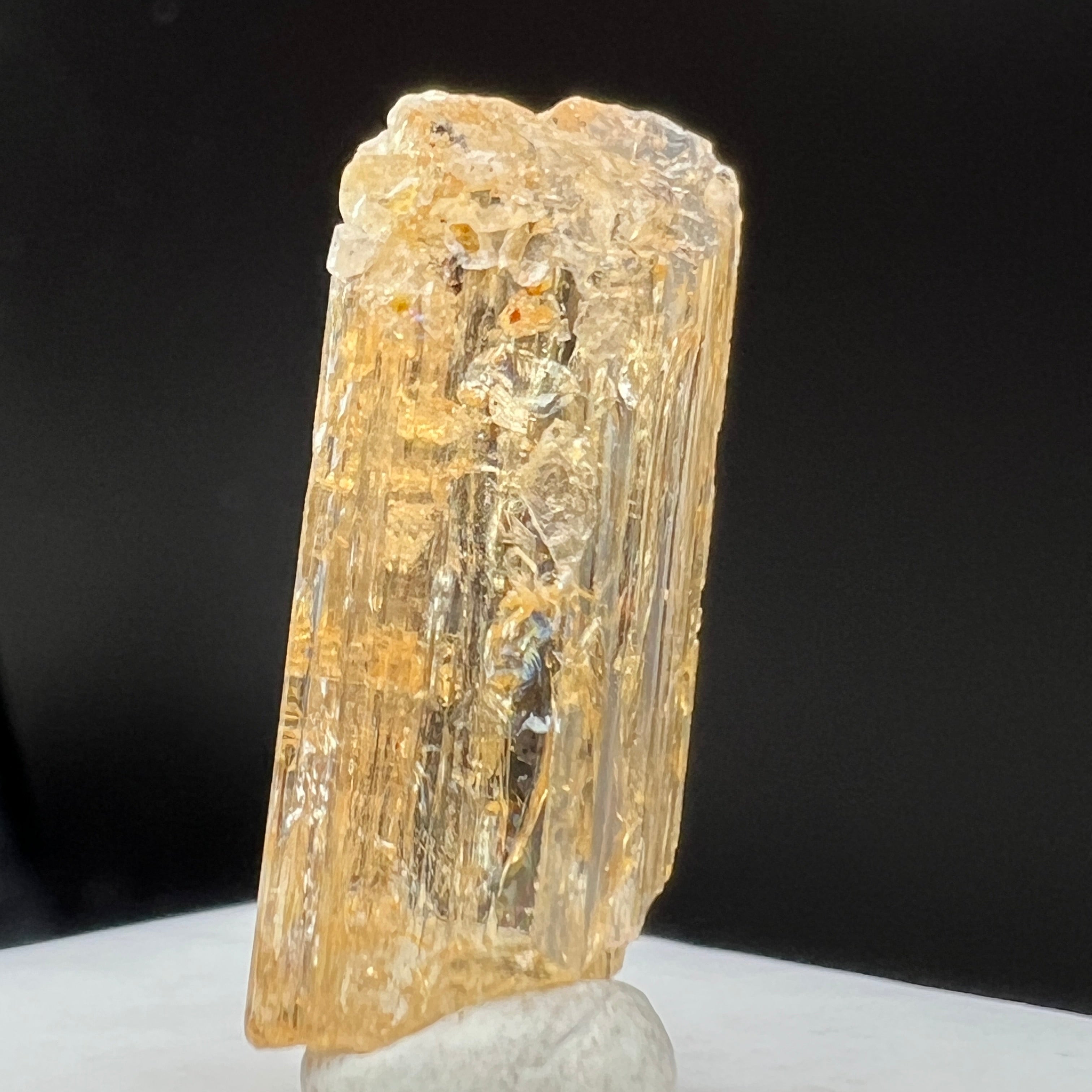 Imperial Topaz Natural Full Terminated Crystal - 074