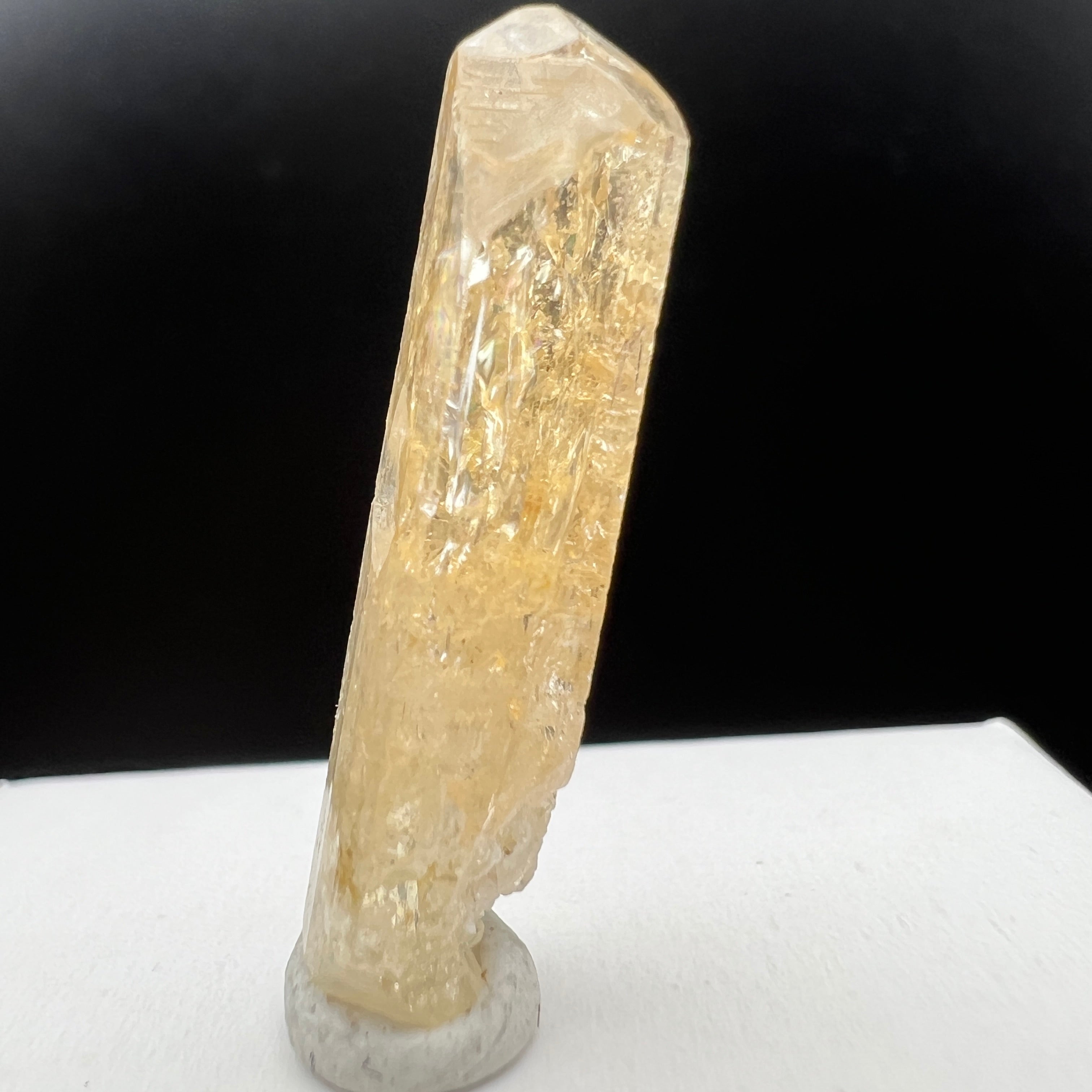 Imperial Topaz Natural Full Terminated Crystal - 076