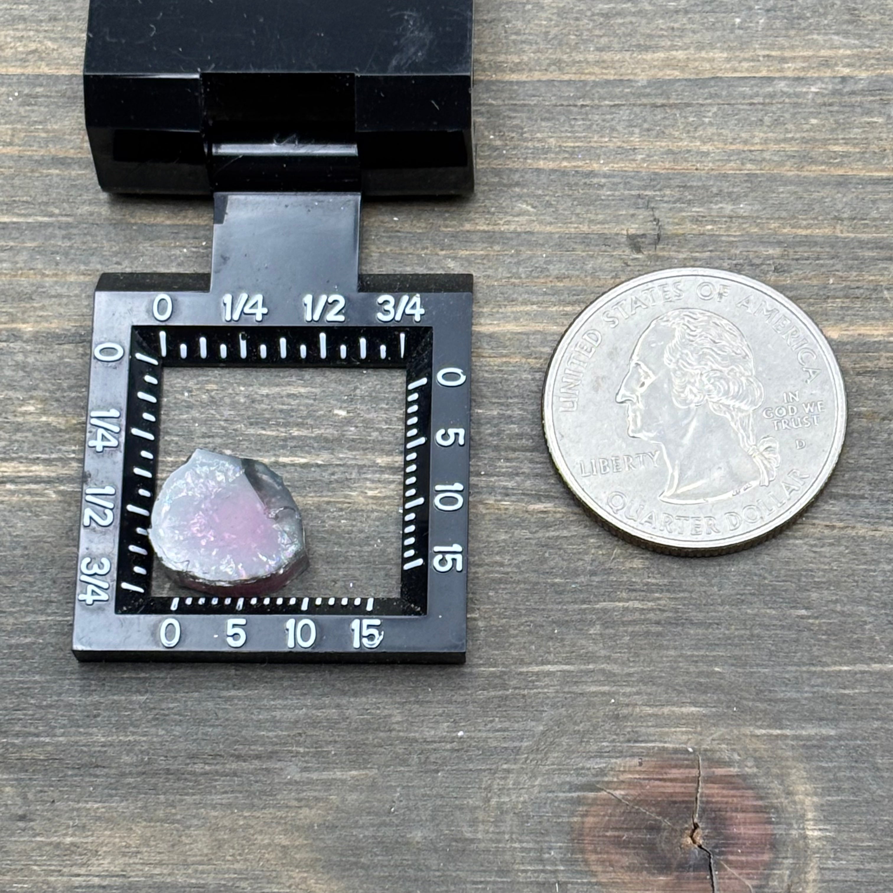 Watermelon Tourmaline Crystal Slice - 109