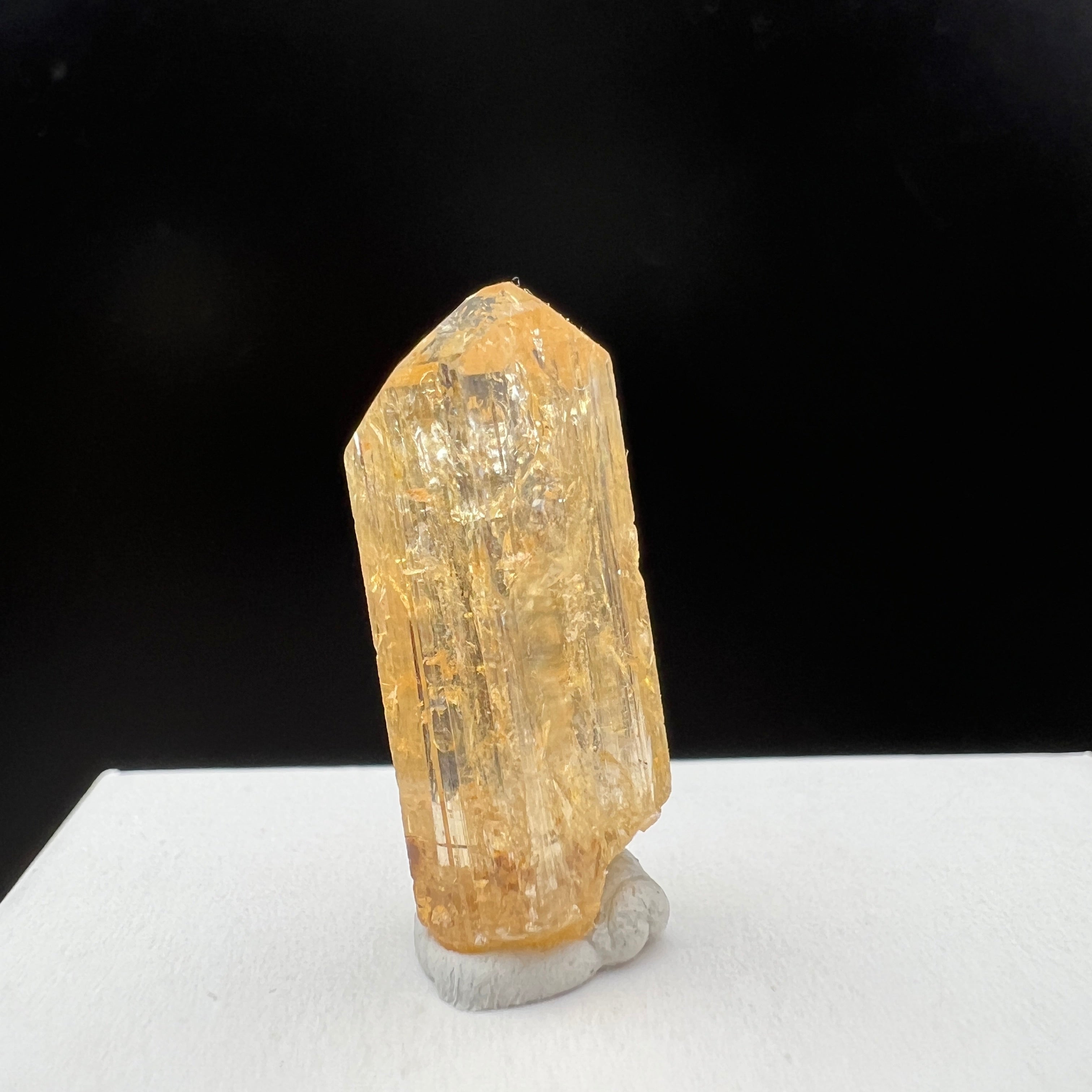 Imperial Topaz Natural Full Terminated Crystal - 083