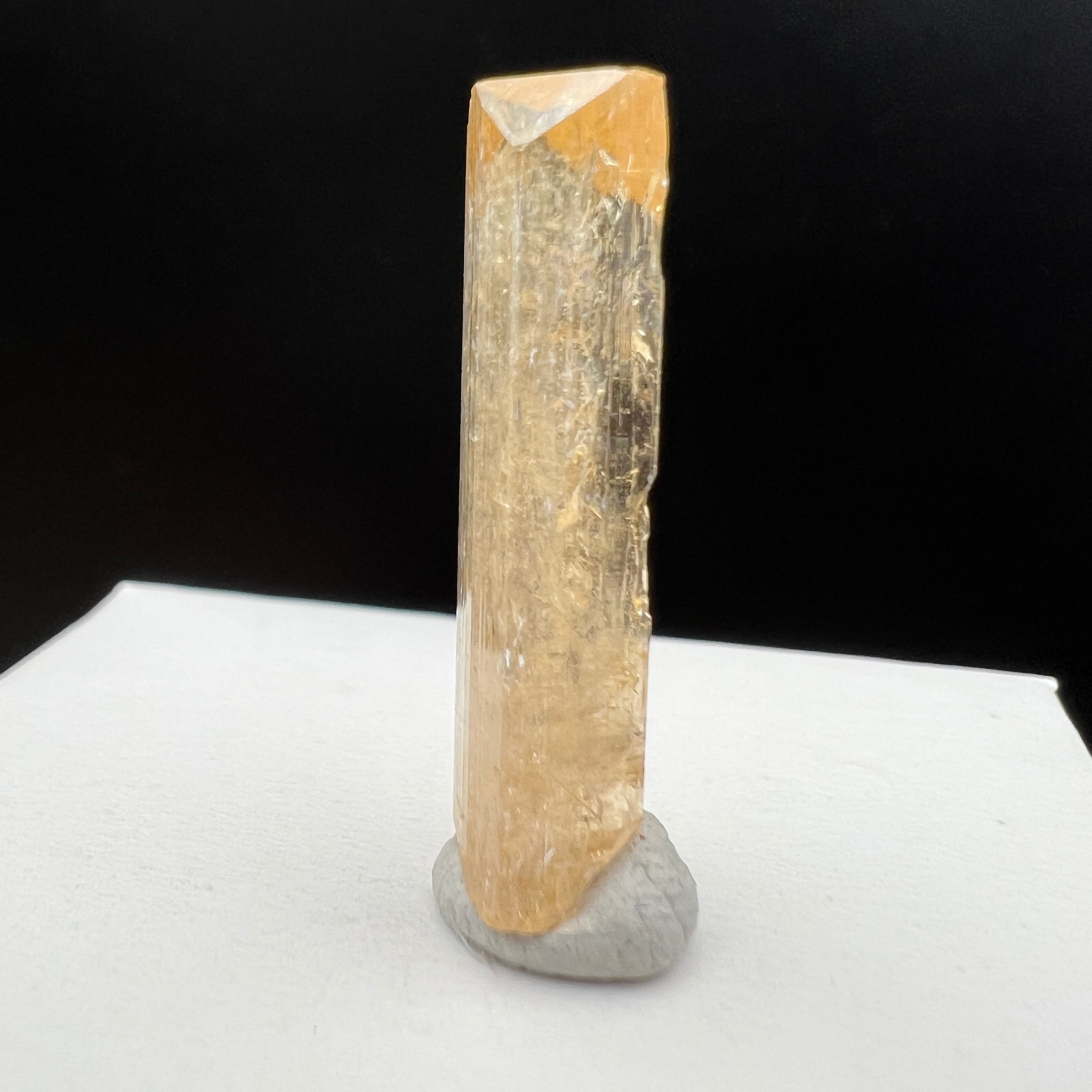 Imperial Topaz Natural Full Terminated Crystal - 084