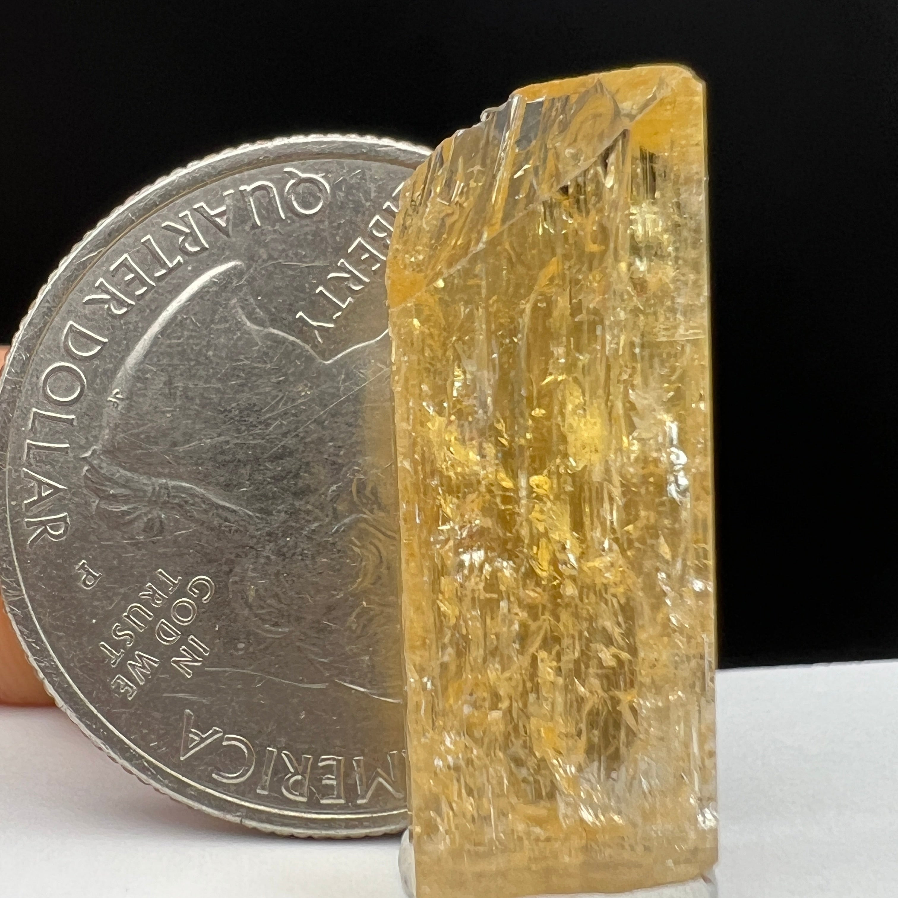 Imperial Topaz Natural Full Terminated Crystal - 089