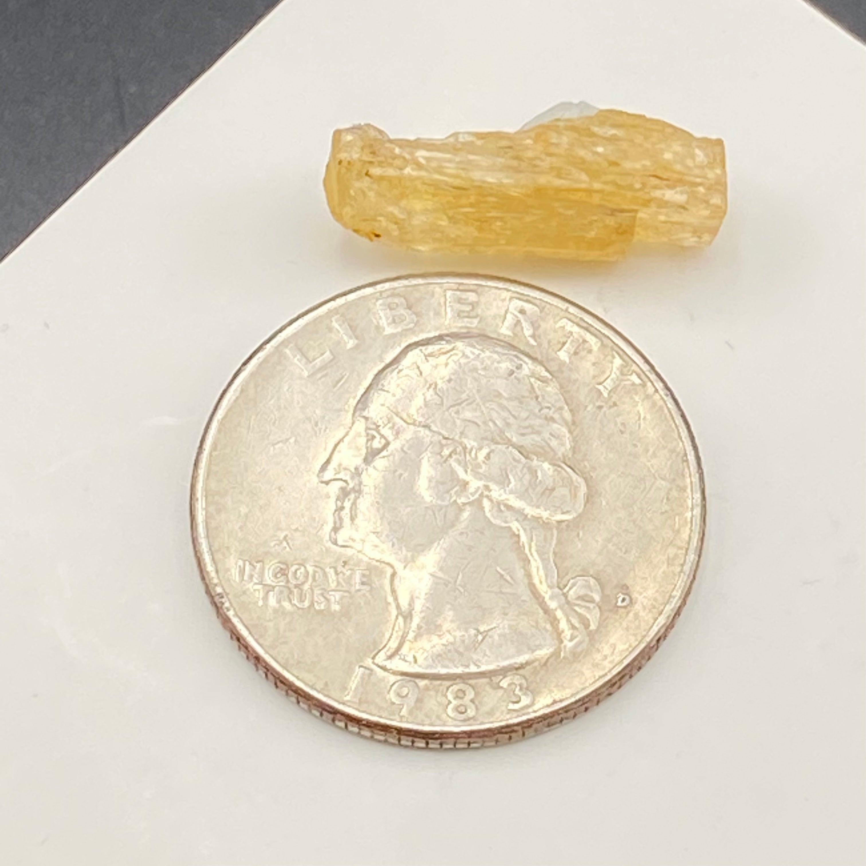 Imperial Topaz Non-Terminated Crystal - 124