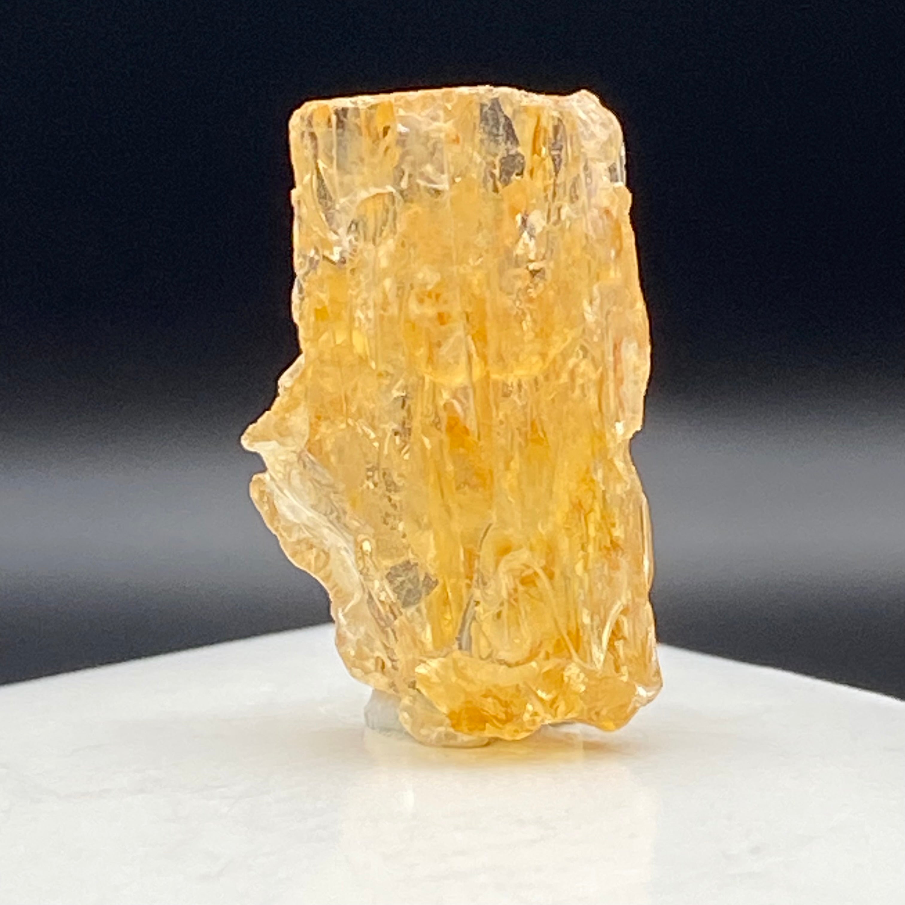 Imperial Topaz Non-Terminated Crystal - 131