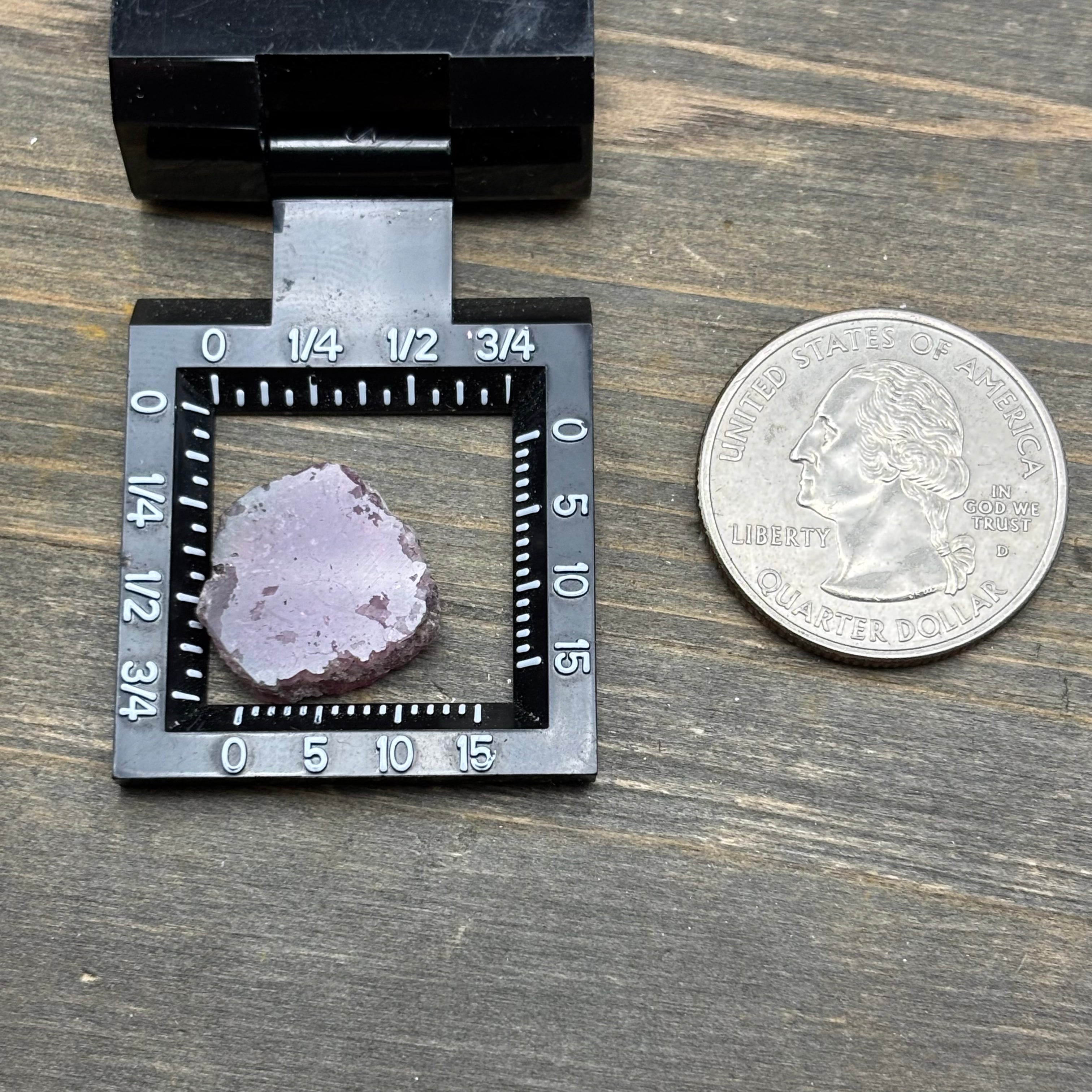 Watermelon Tourmaline Crystal Slice - 130