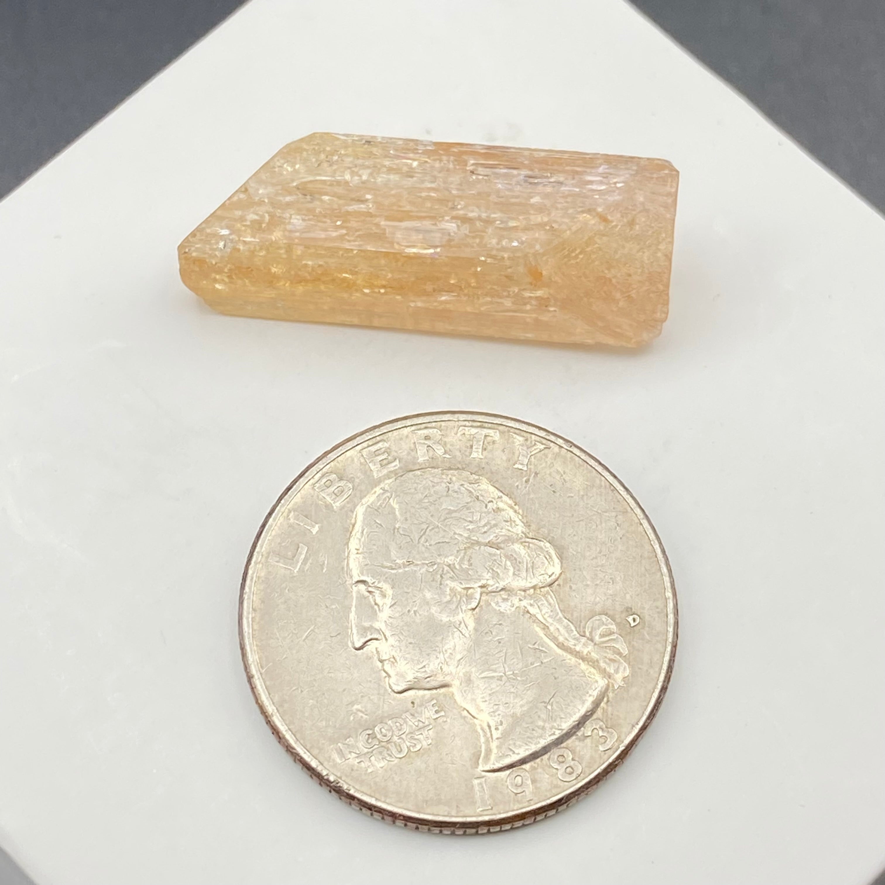 Imperial Topaz Natural Full Terminated Crystal - 127