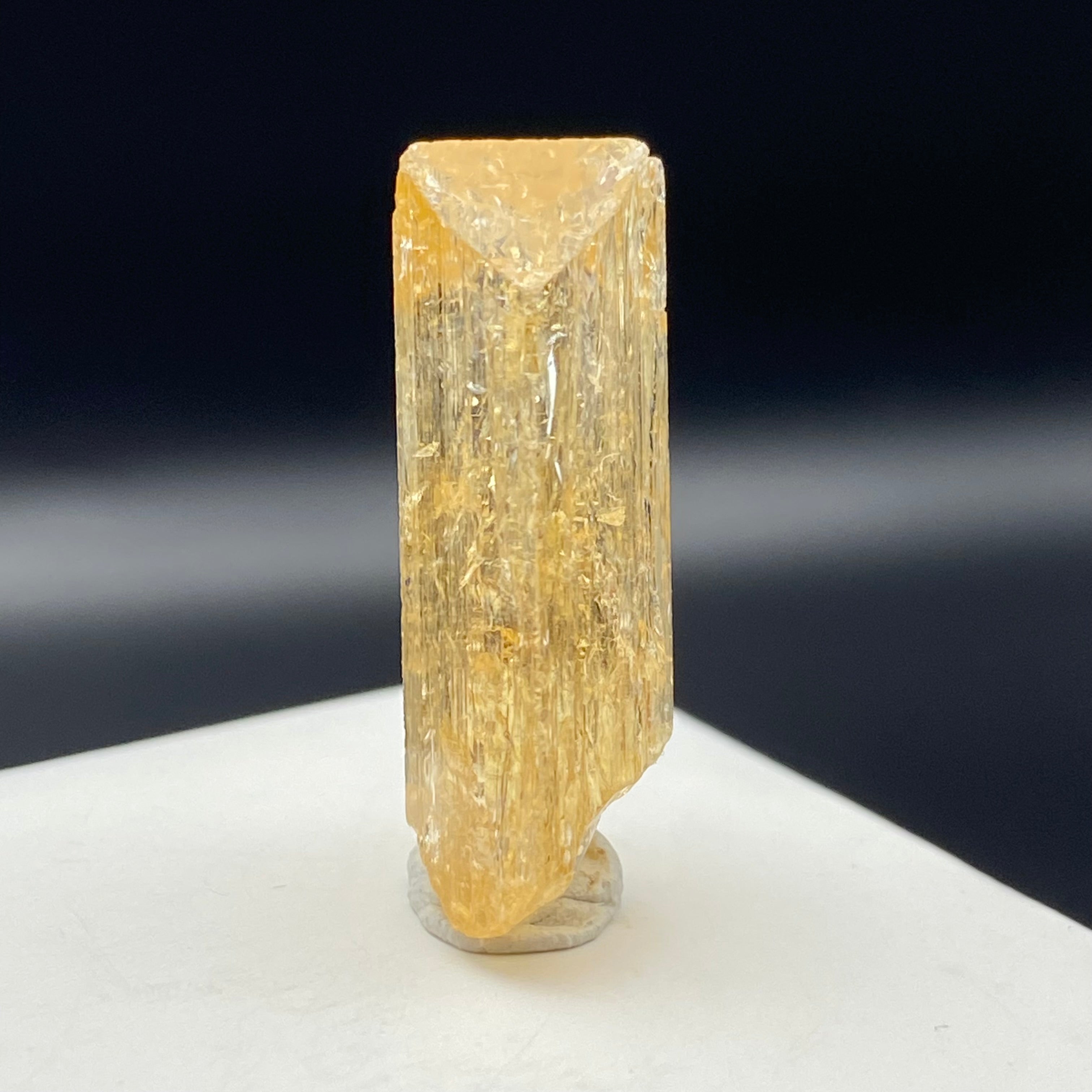 Imperial Topaz Natural Full Terminated Crystal - 128