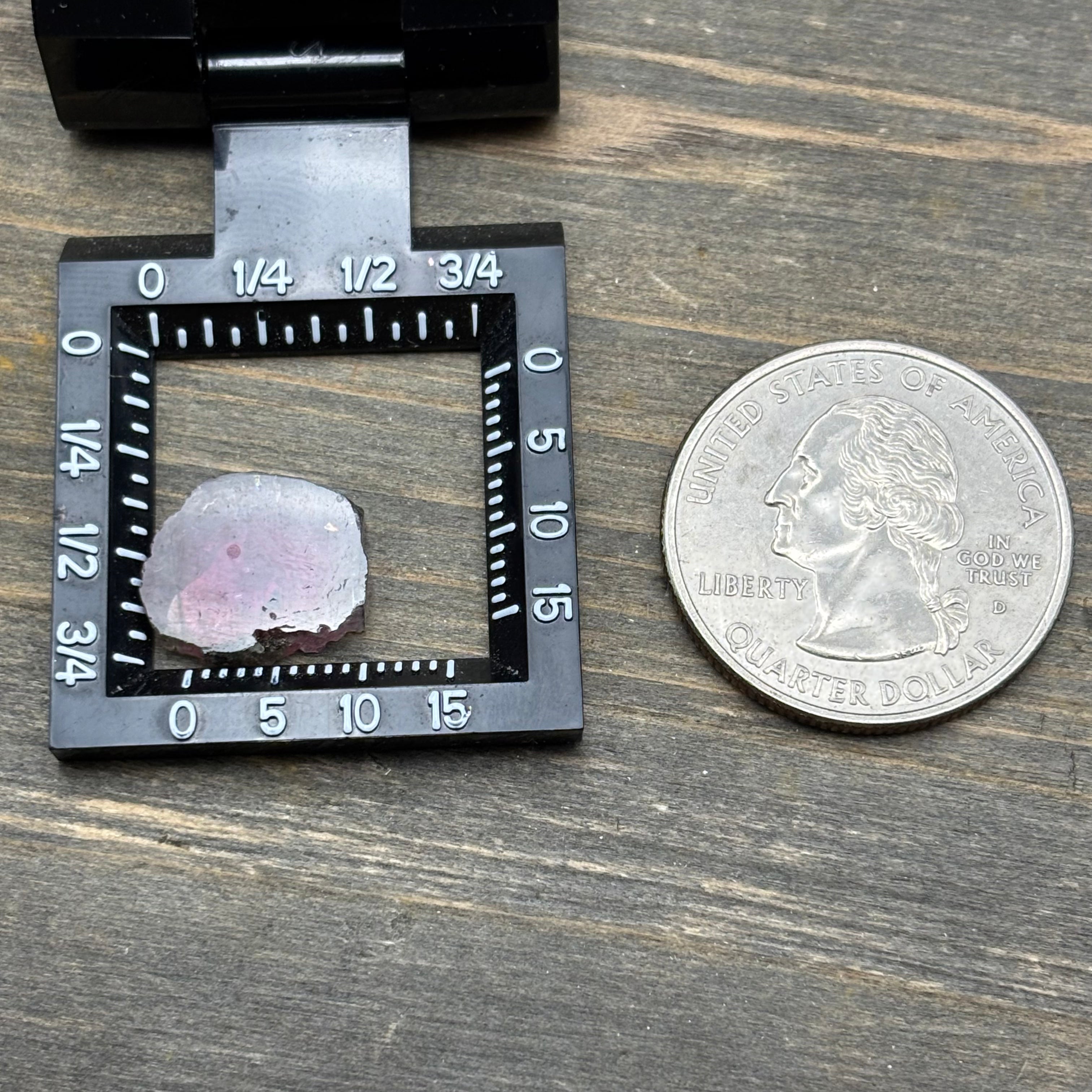 Watermelon Tourmaline Crystal Slice - 134