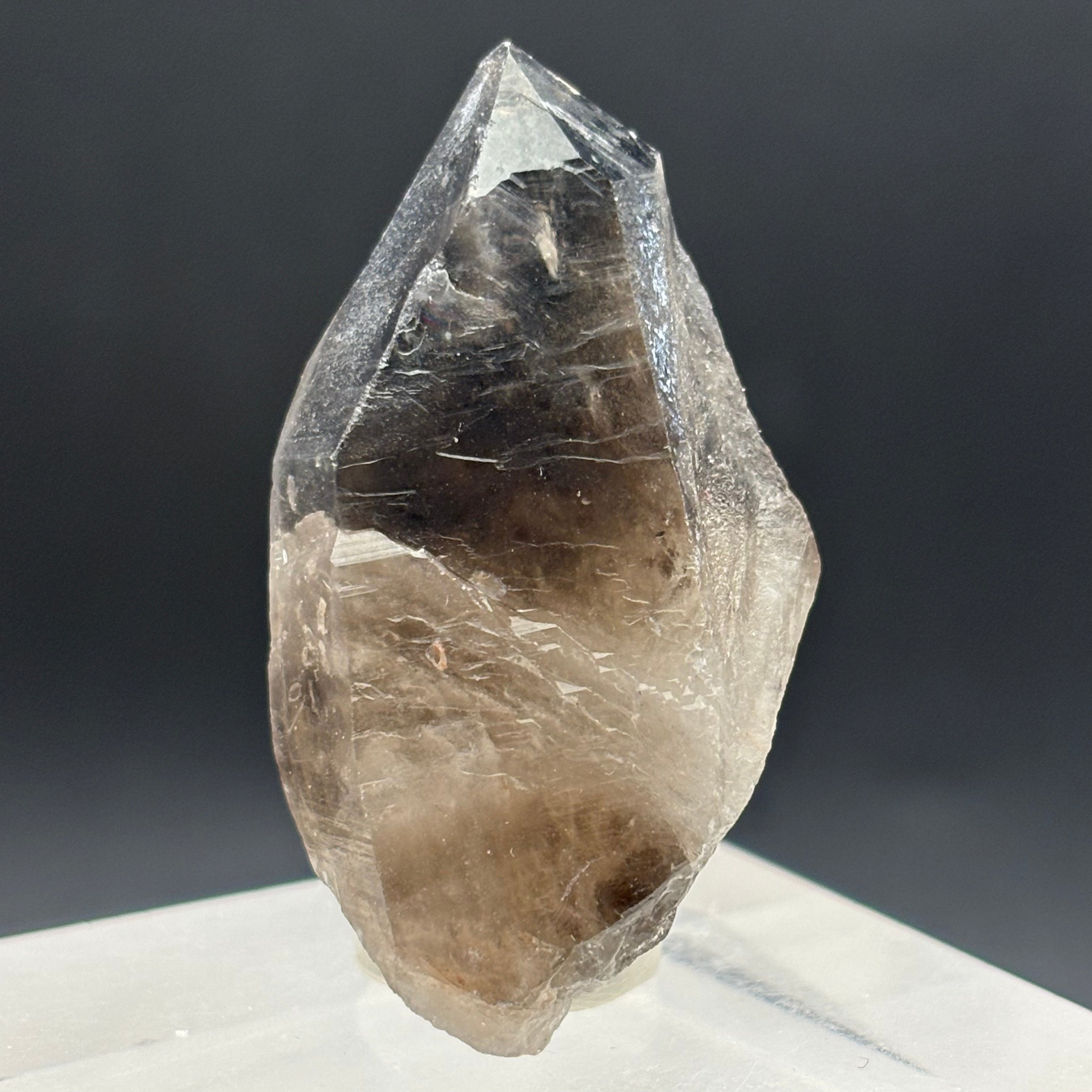 Dark Smoky Quartz Whole Crystal - 034