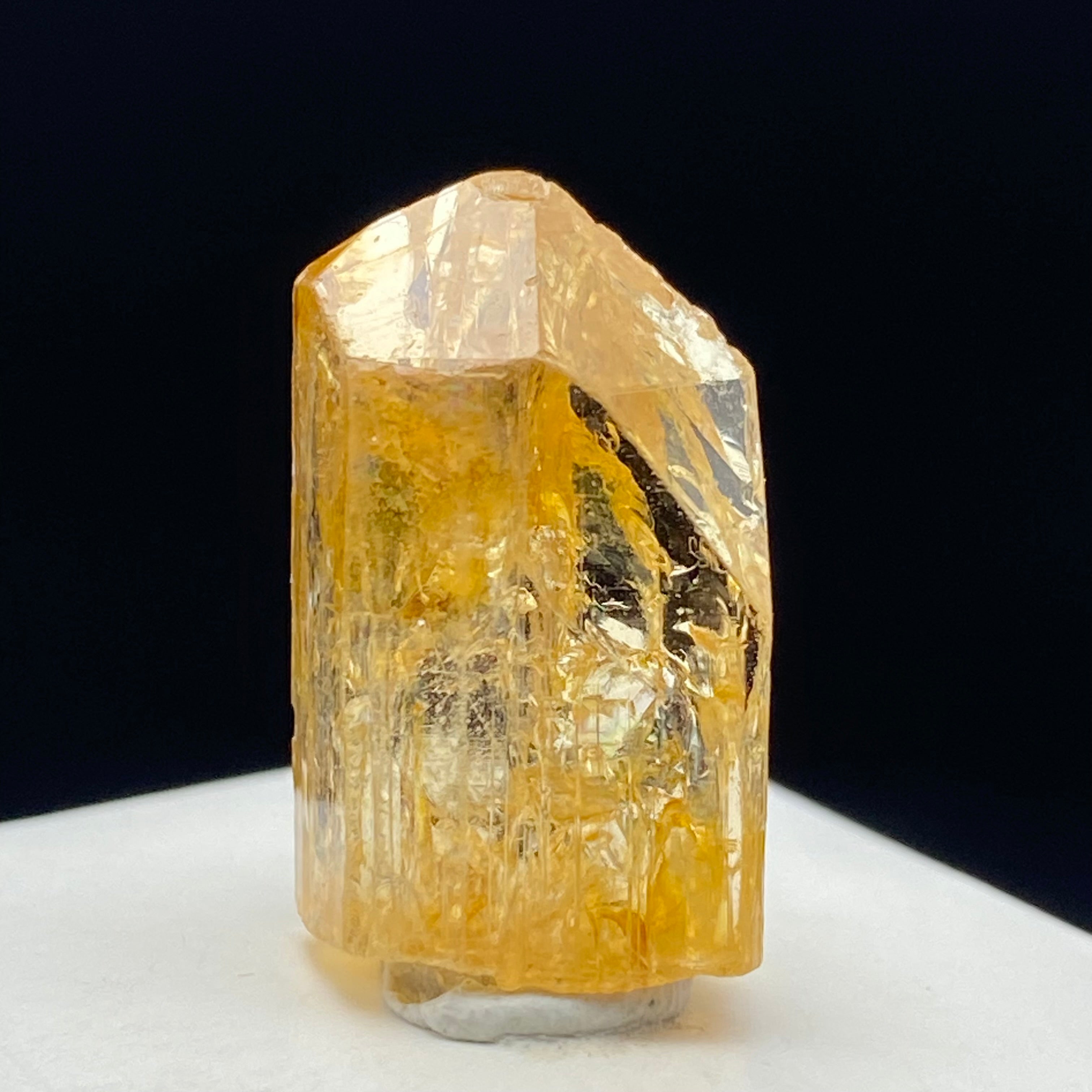 Imperial Topaz Natural Full Terminated Crystal - 138