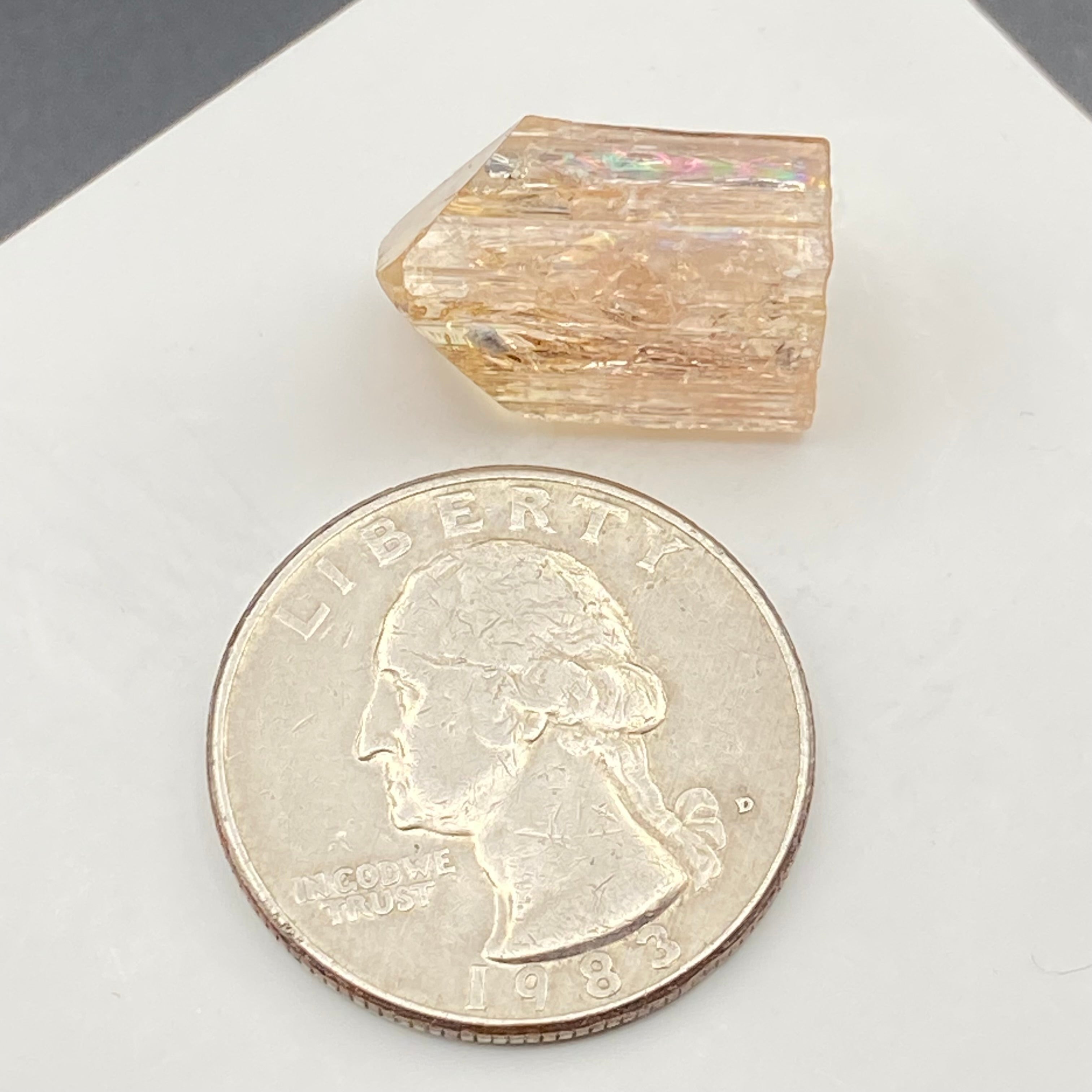 Imperial Topaz Natural Full Terminated Crystal - 142