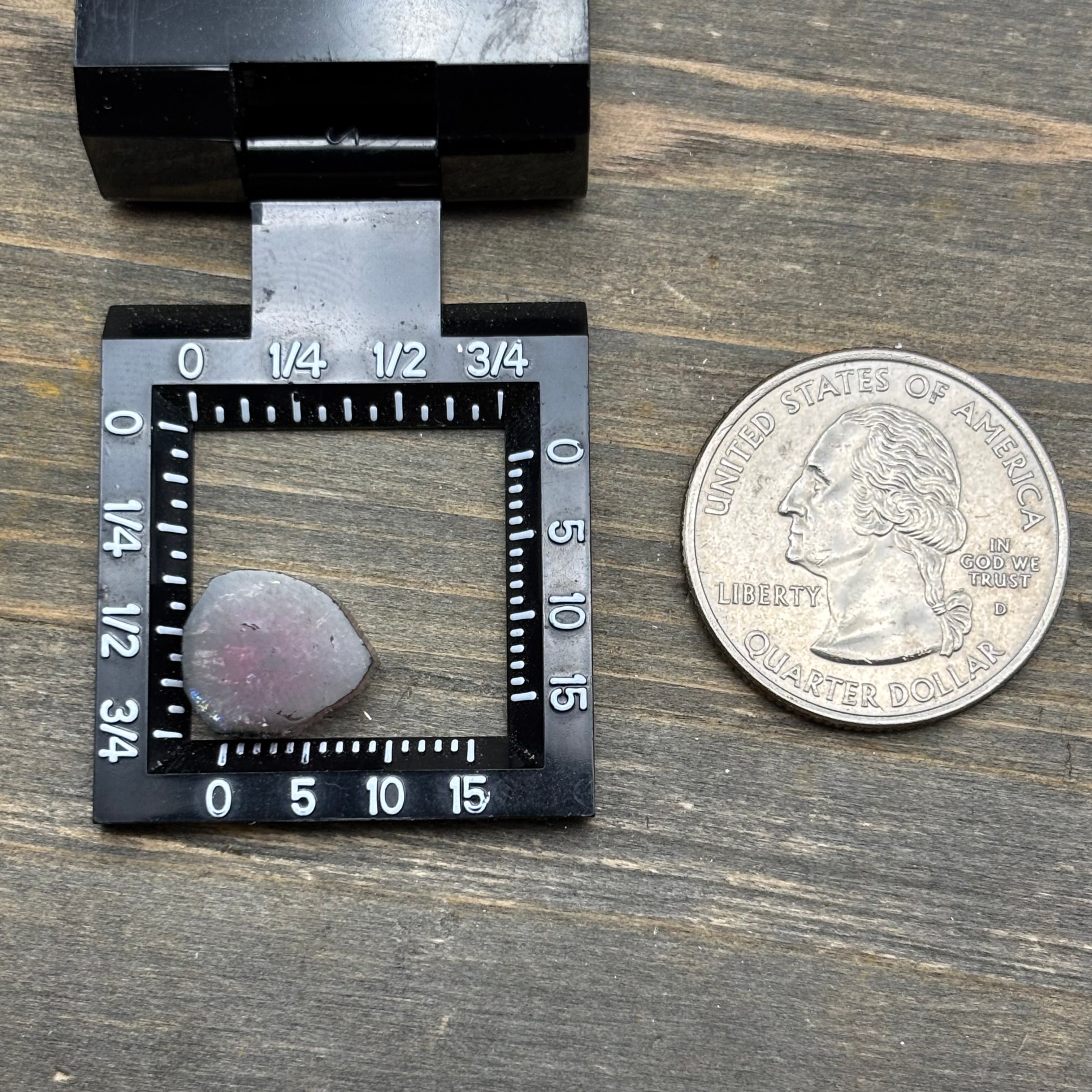 Watermelon Tourmaline Crystal Slice - 143