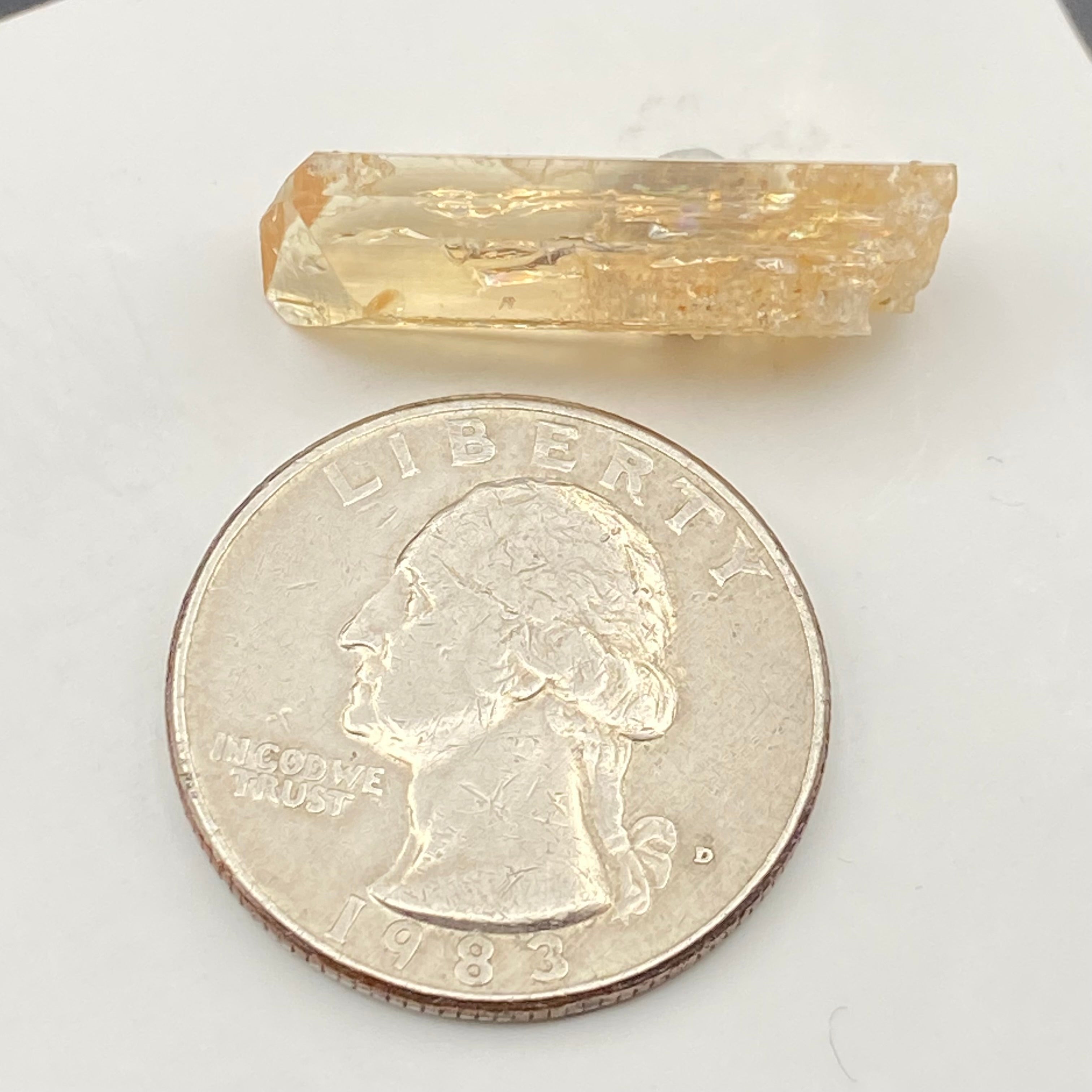 Imperial Topaz Natural Full Terminated Crystal - 145