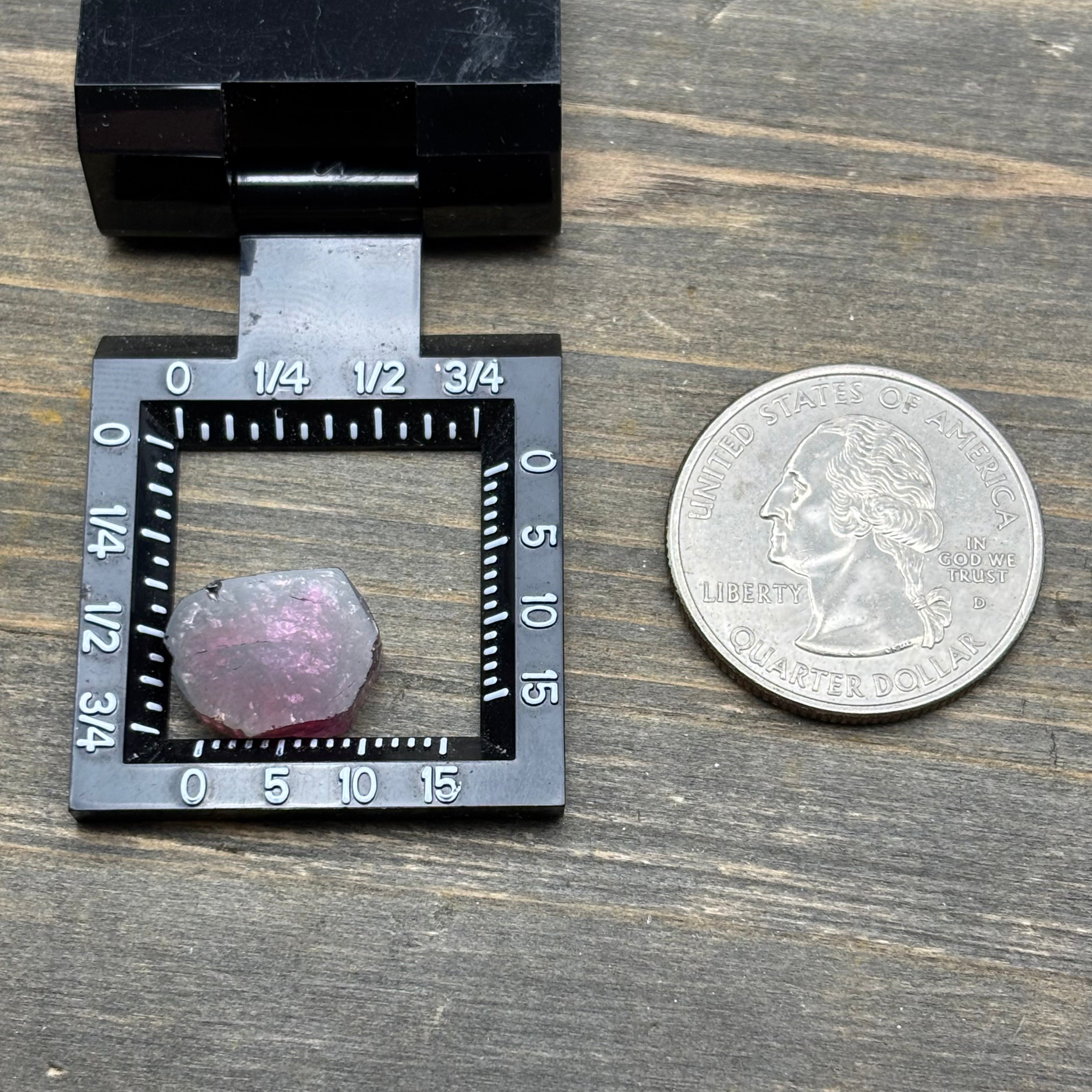 Watermelon Tourmaline Crystal Slice - 144