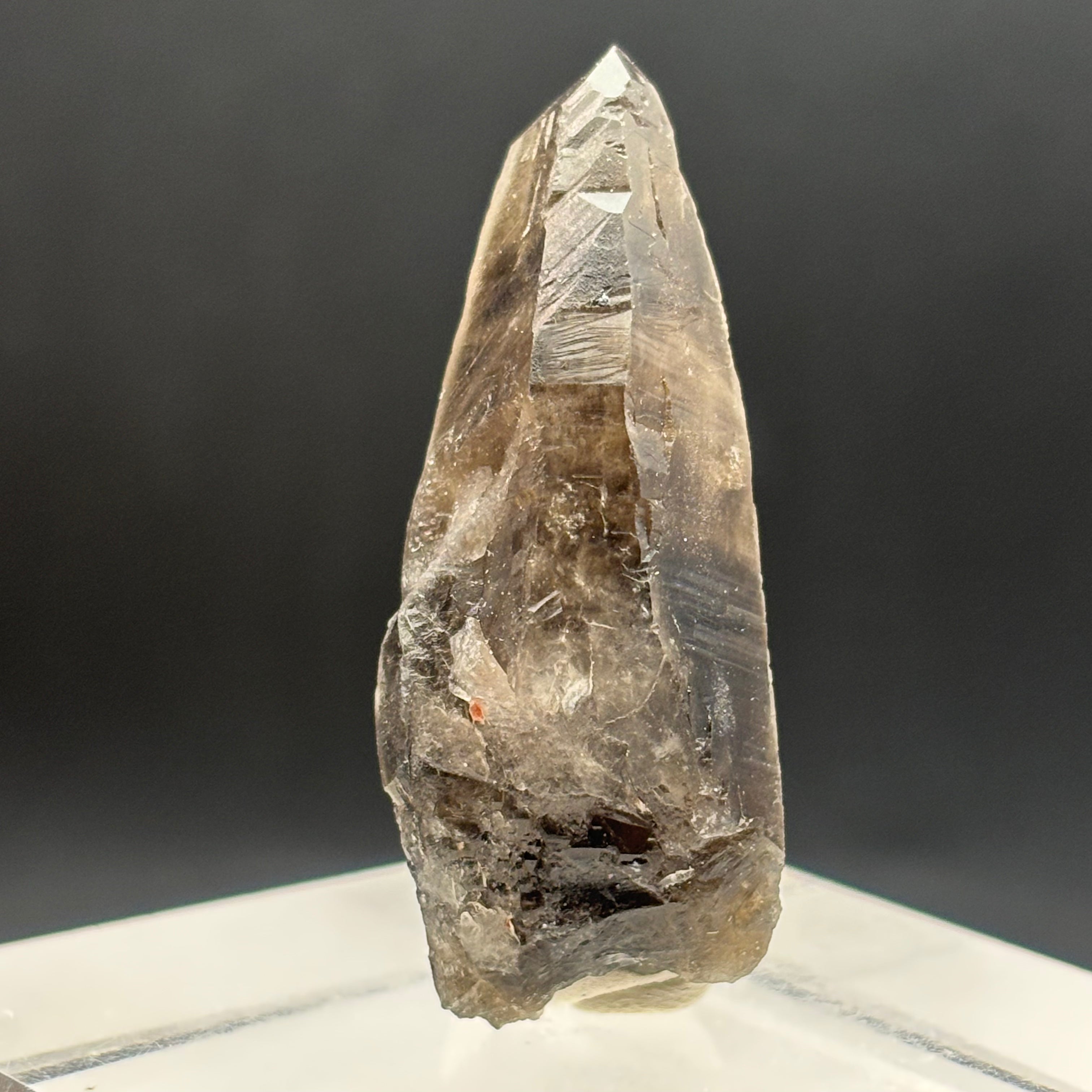 Dark Smoky Quartz Whole Crystal - 044