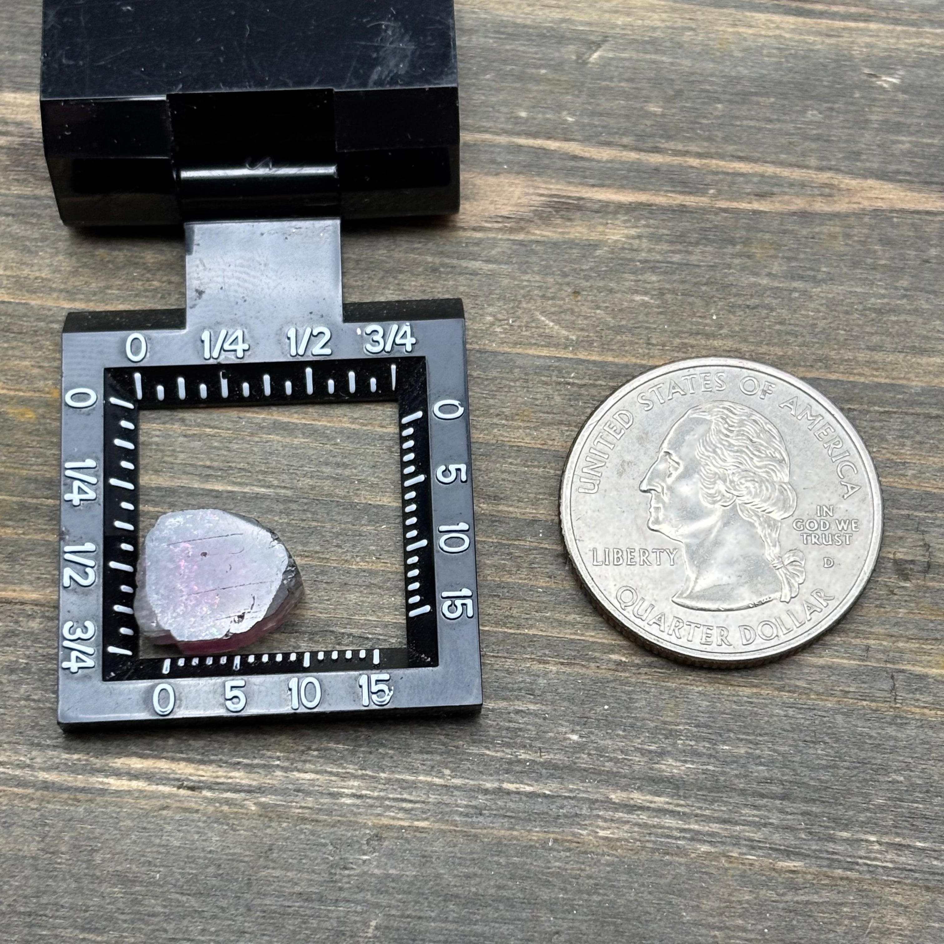 Watermelon Tourmaline Crystal Slice - 147
