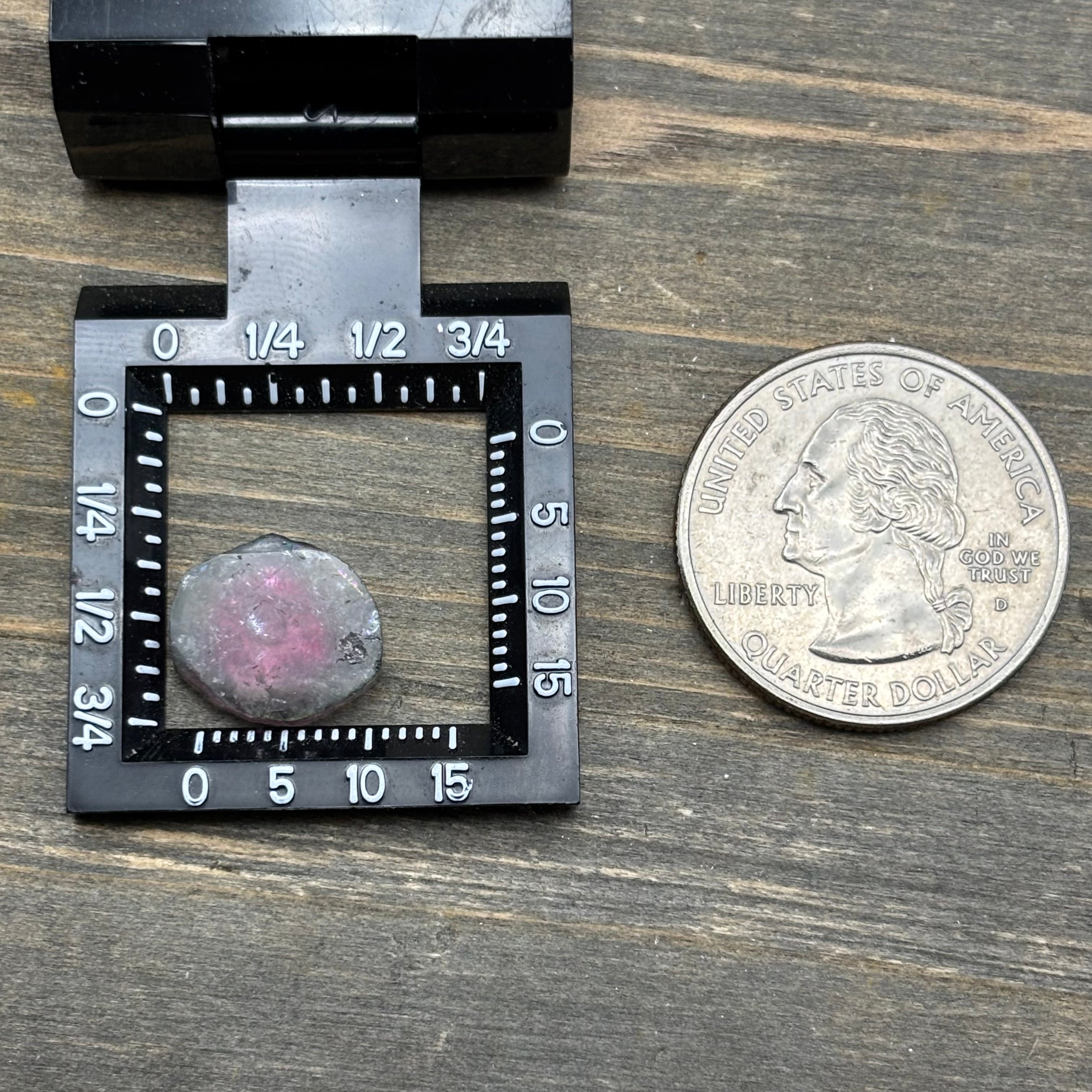 Watermelon Tourmaline Crystal Slice - 149