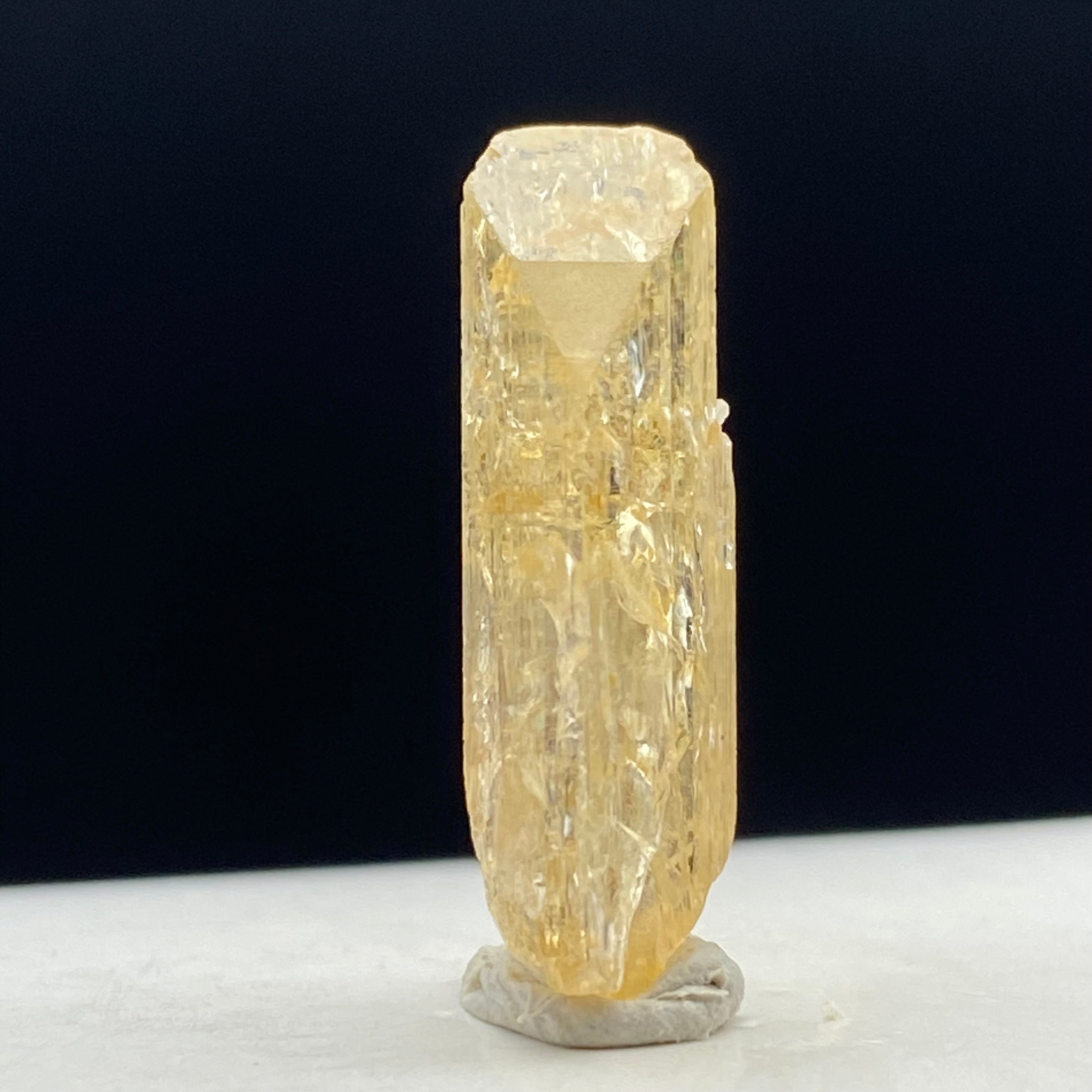 Imperial Topaz Natural Full Terminated Crystal - 155