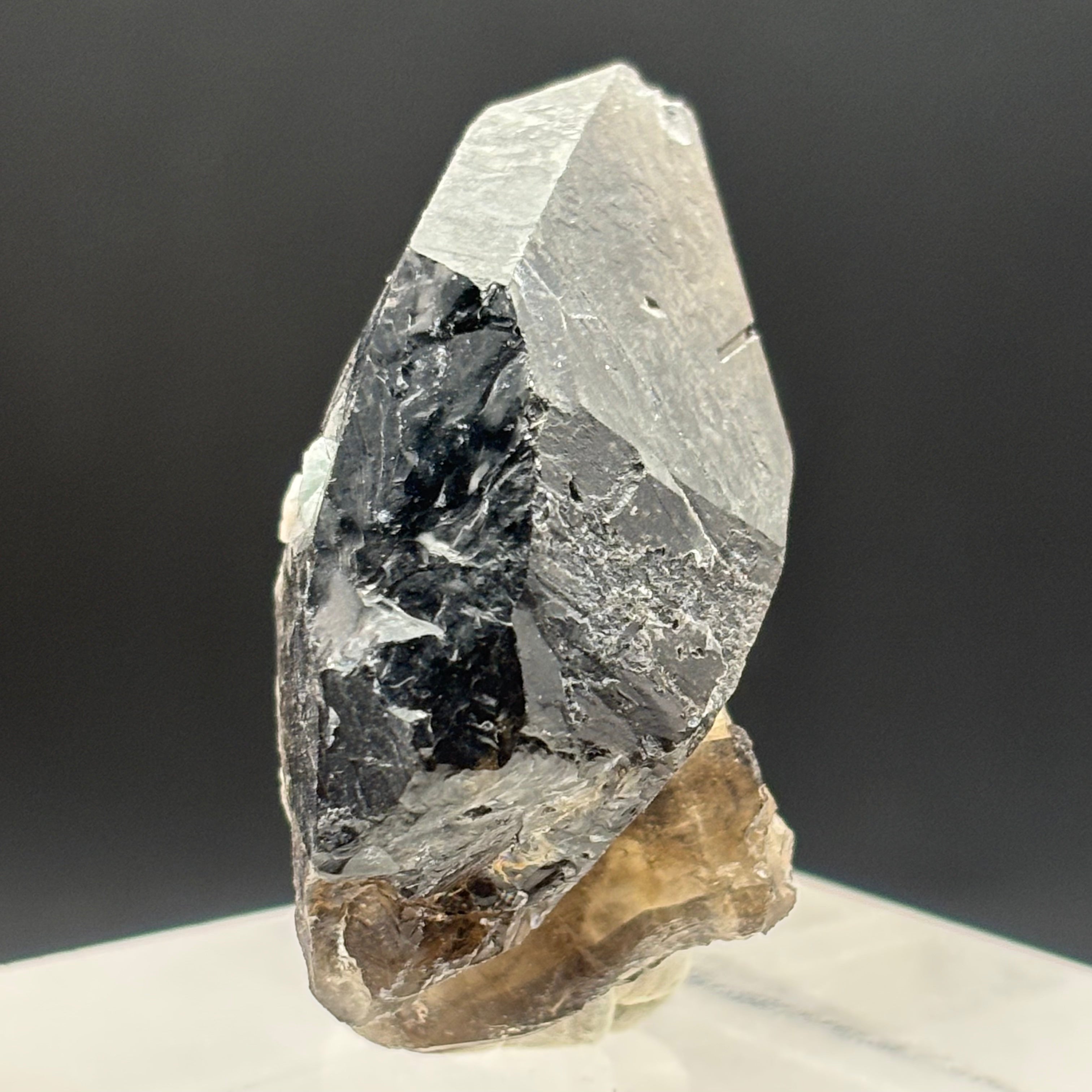 Dark Smoky Quartz Whole Crystal - 049