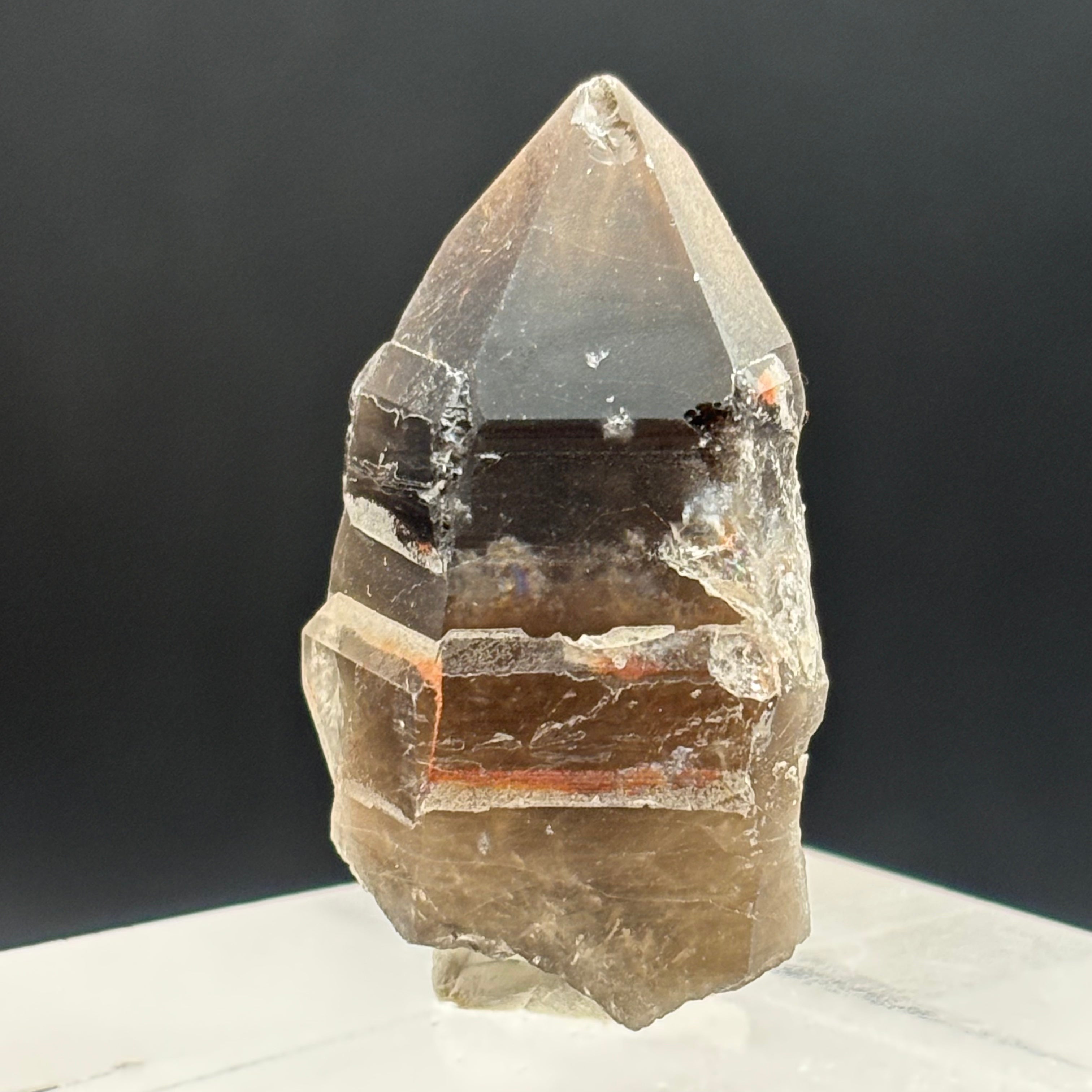 Dark Smoky Quartz Whole Crystal - 050