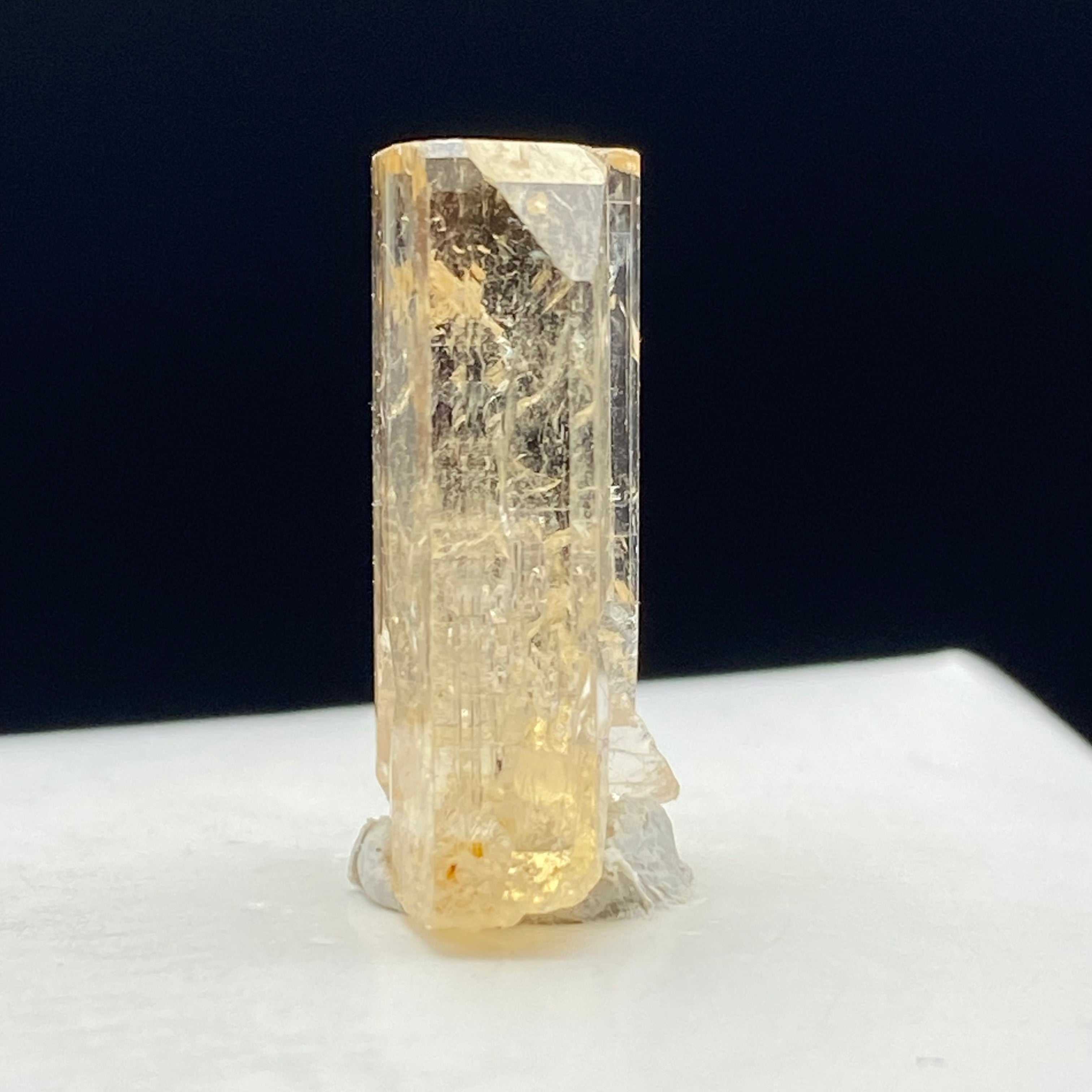 Imperial Topaz Natural Full Terminated Crystal - 157
