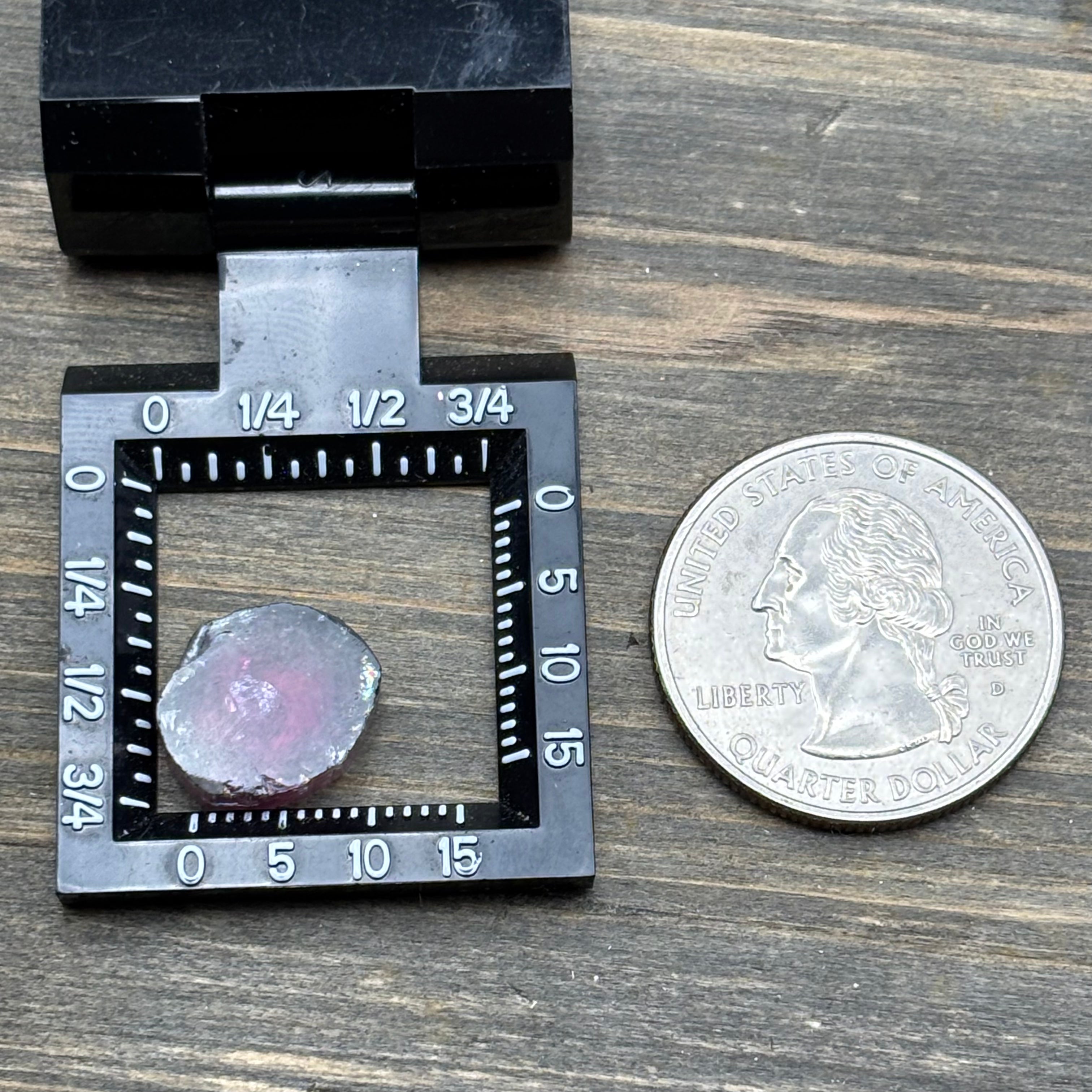 Watermelon Tourmaline Crystal Slice - 152