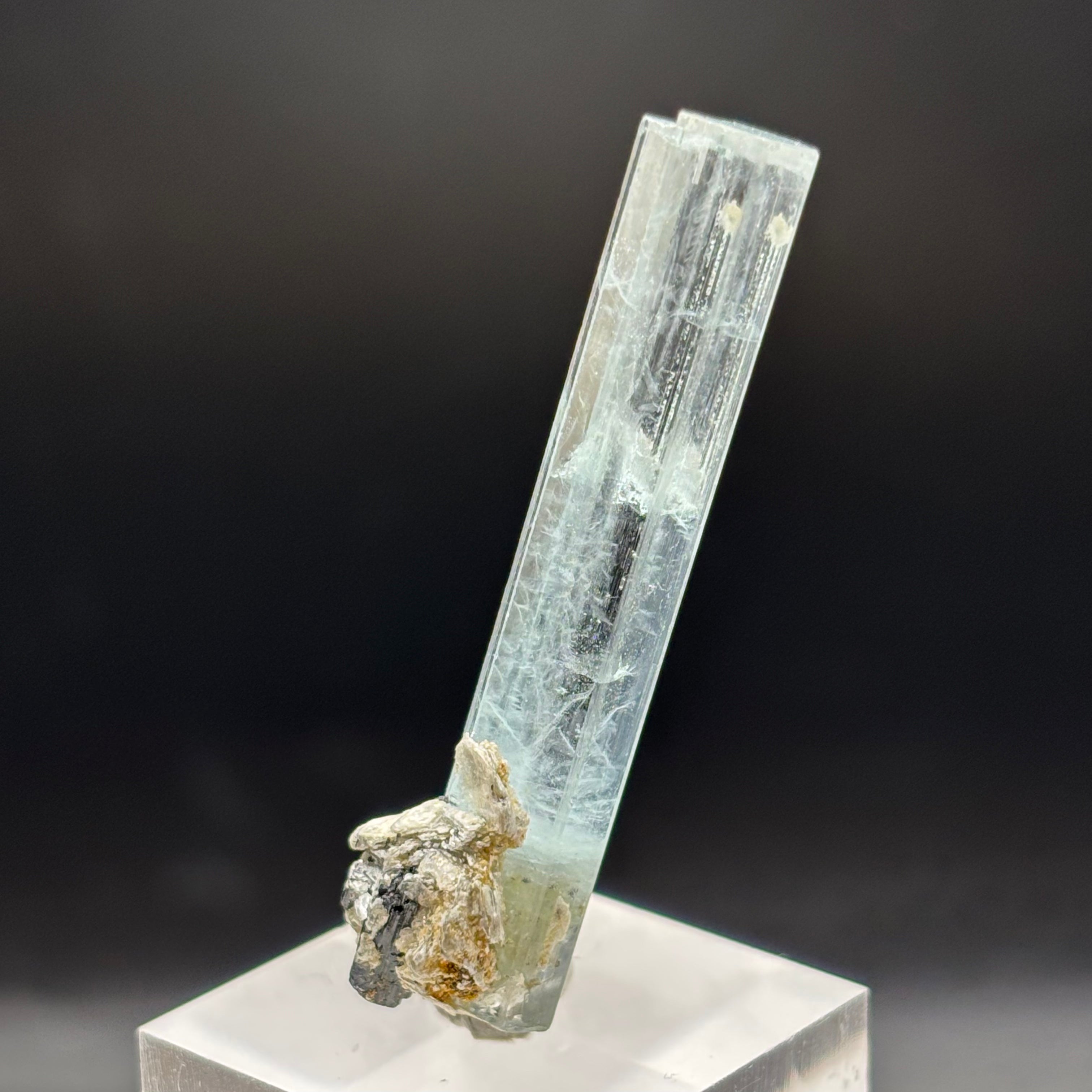 Aquamarine Full Crystal from the High Himalayas - 067