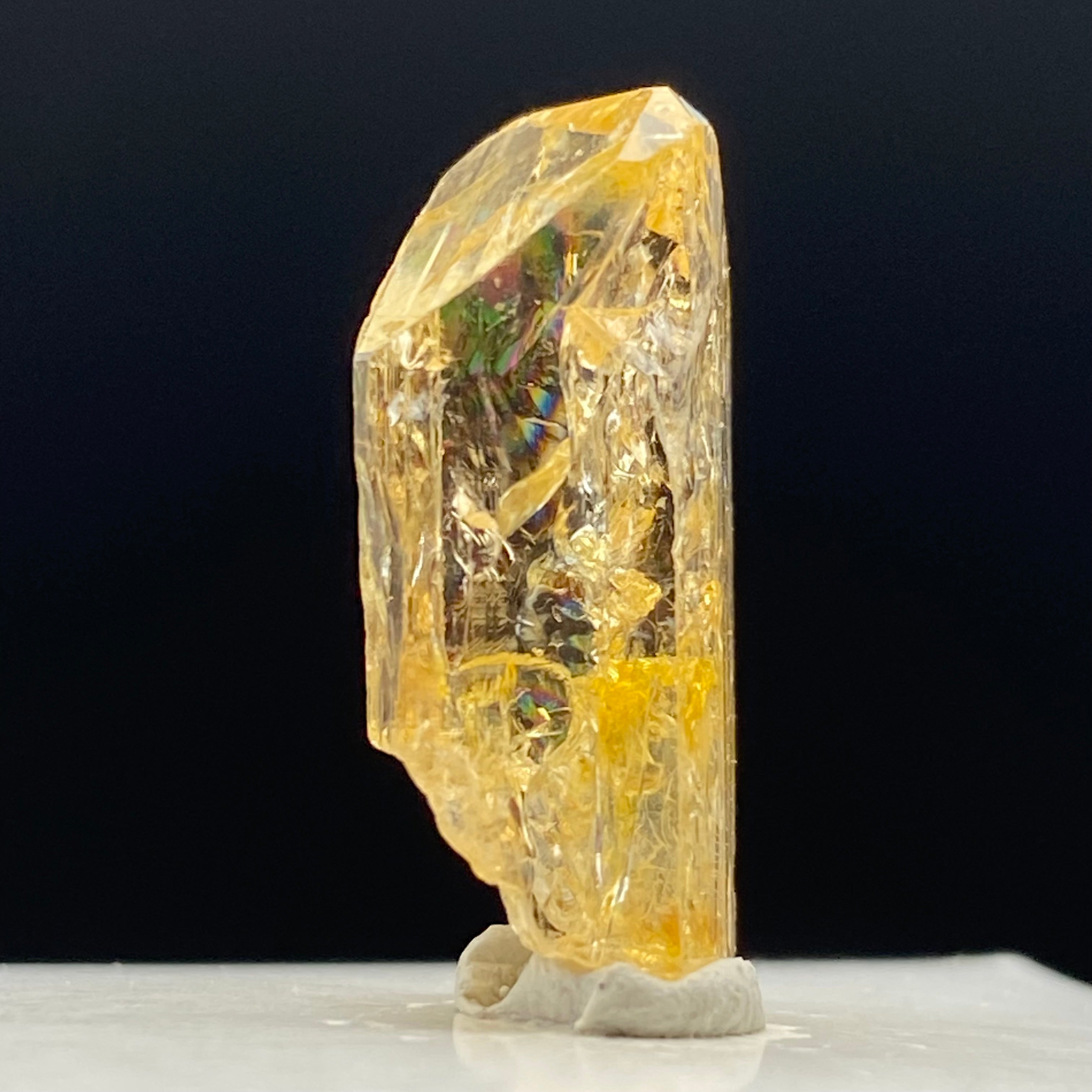 Imperial Topaz Natural Full Terminated Crystal - 159